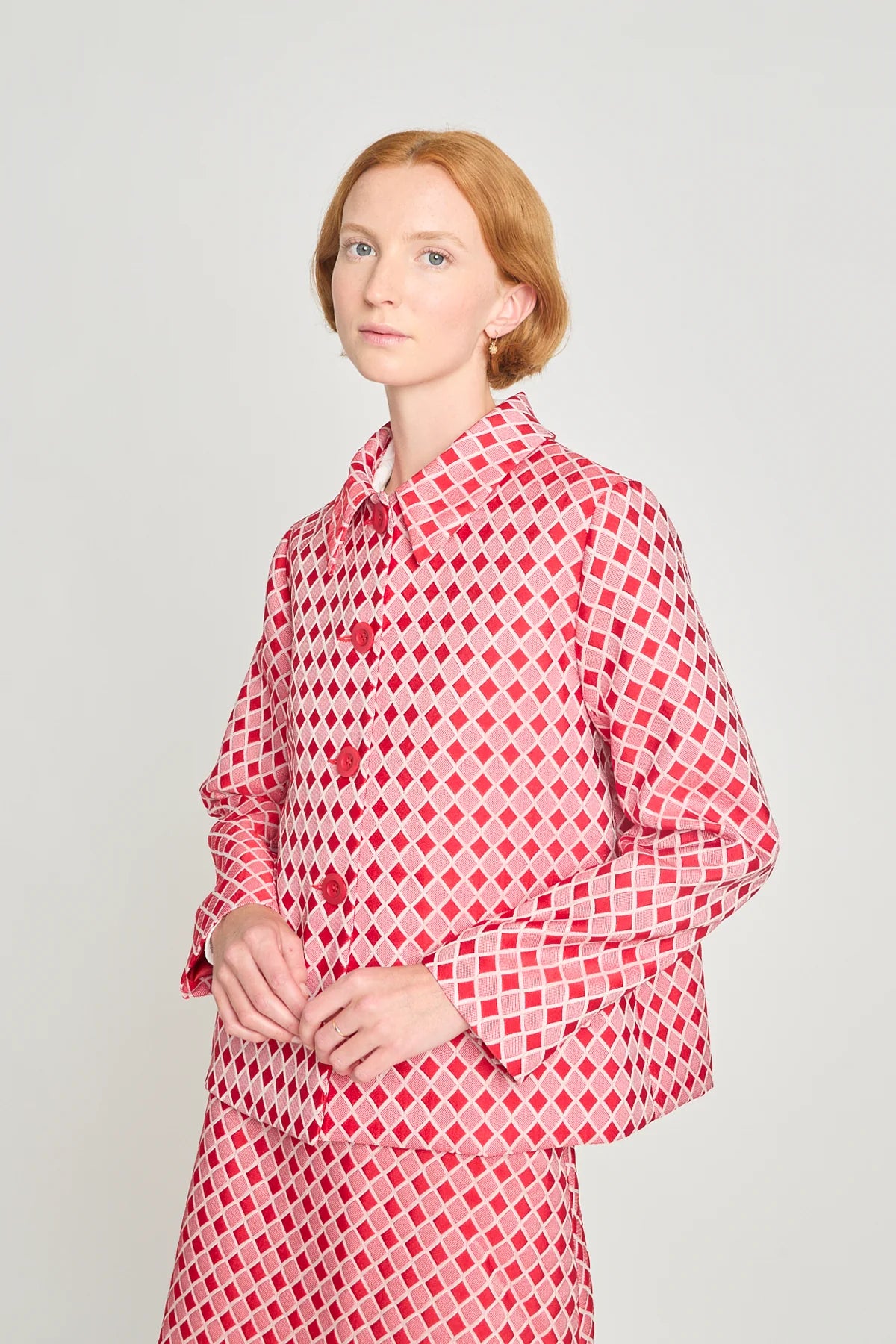 Twenty Seven Names - Step Into My Office Jacket - Red Diamond