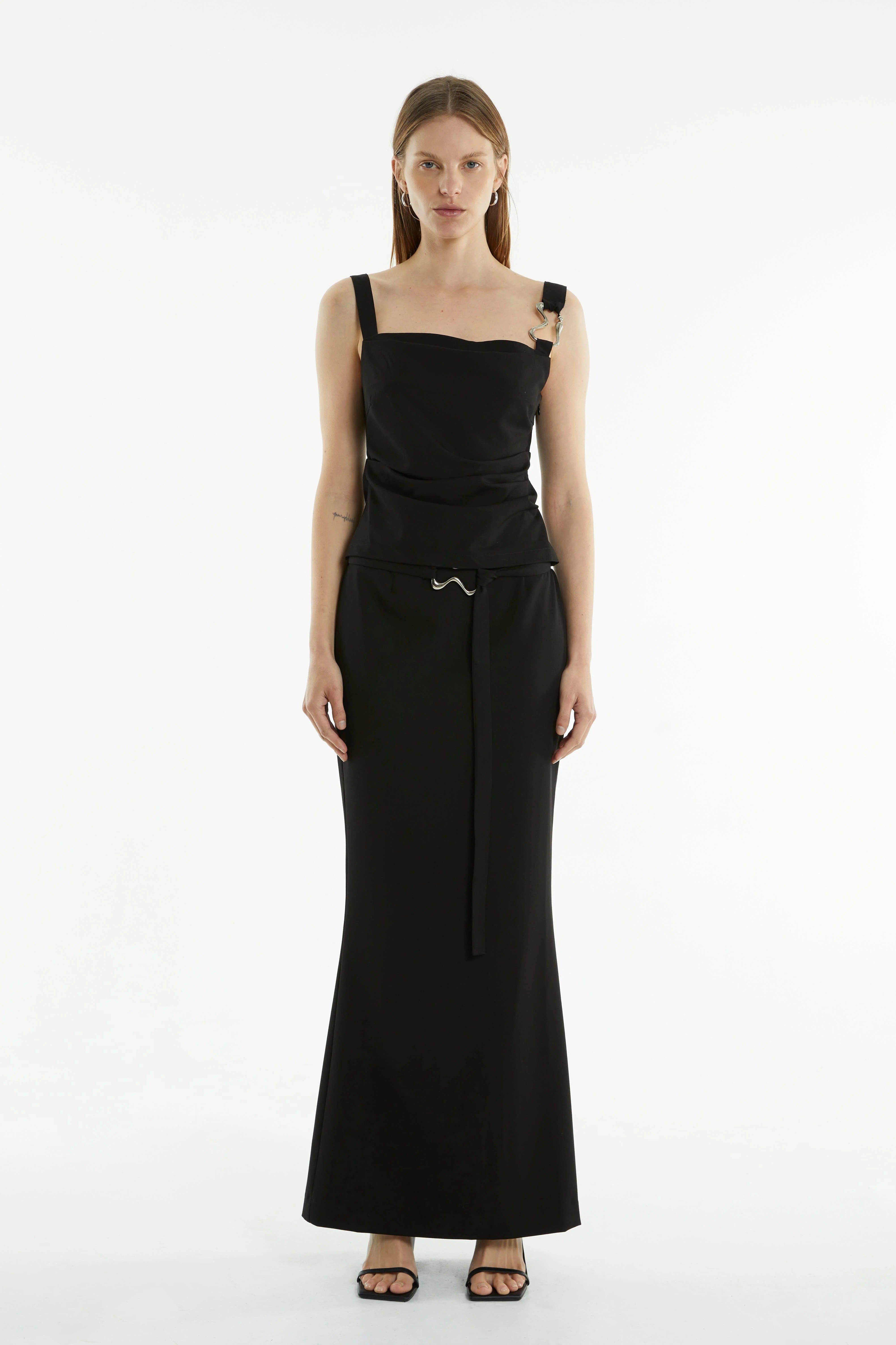 LAST ONE | Third Form - Paradigm Tucked Camisole - Black