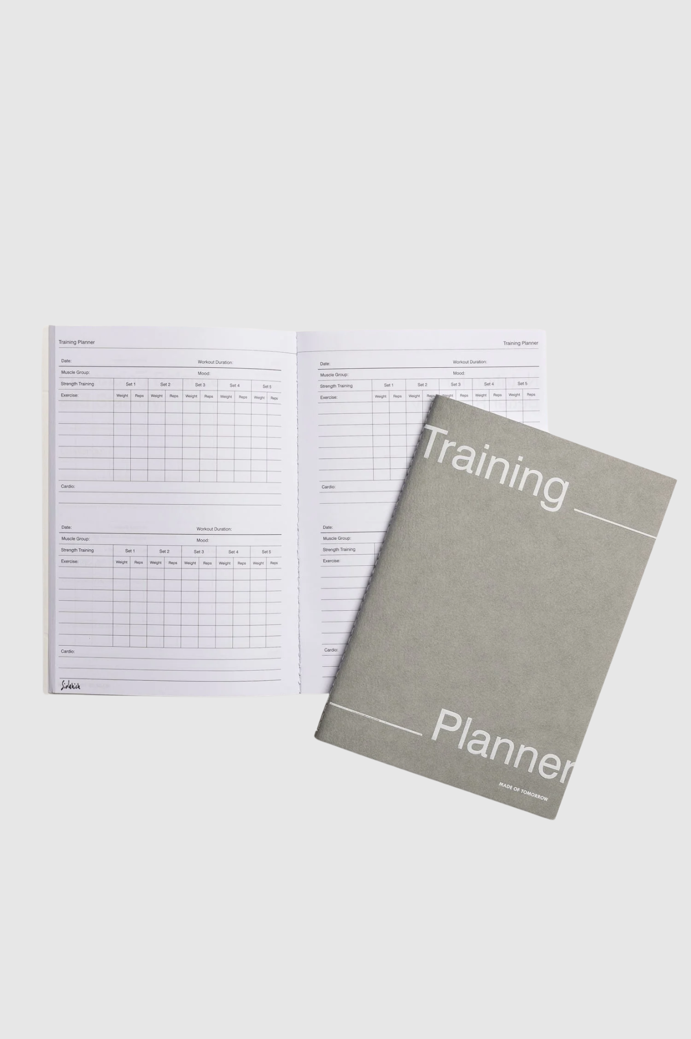 Made of Tomorrow - Sidekick Journal - Training Planner