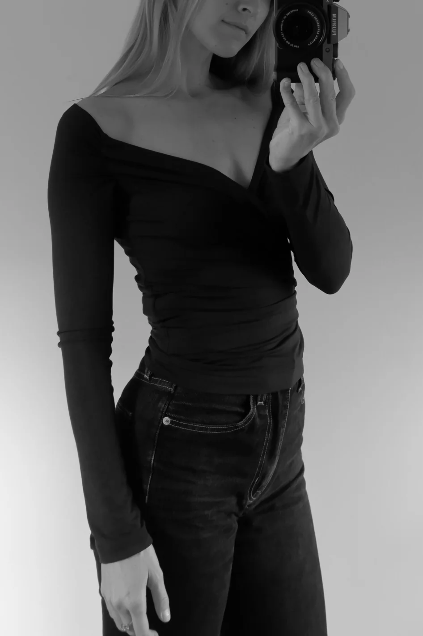 Dominique Healy - Mae Wrap - Black