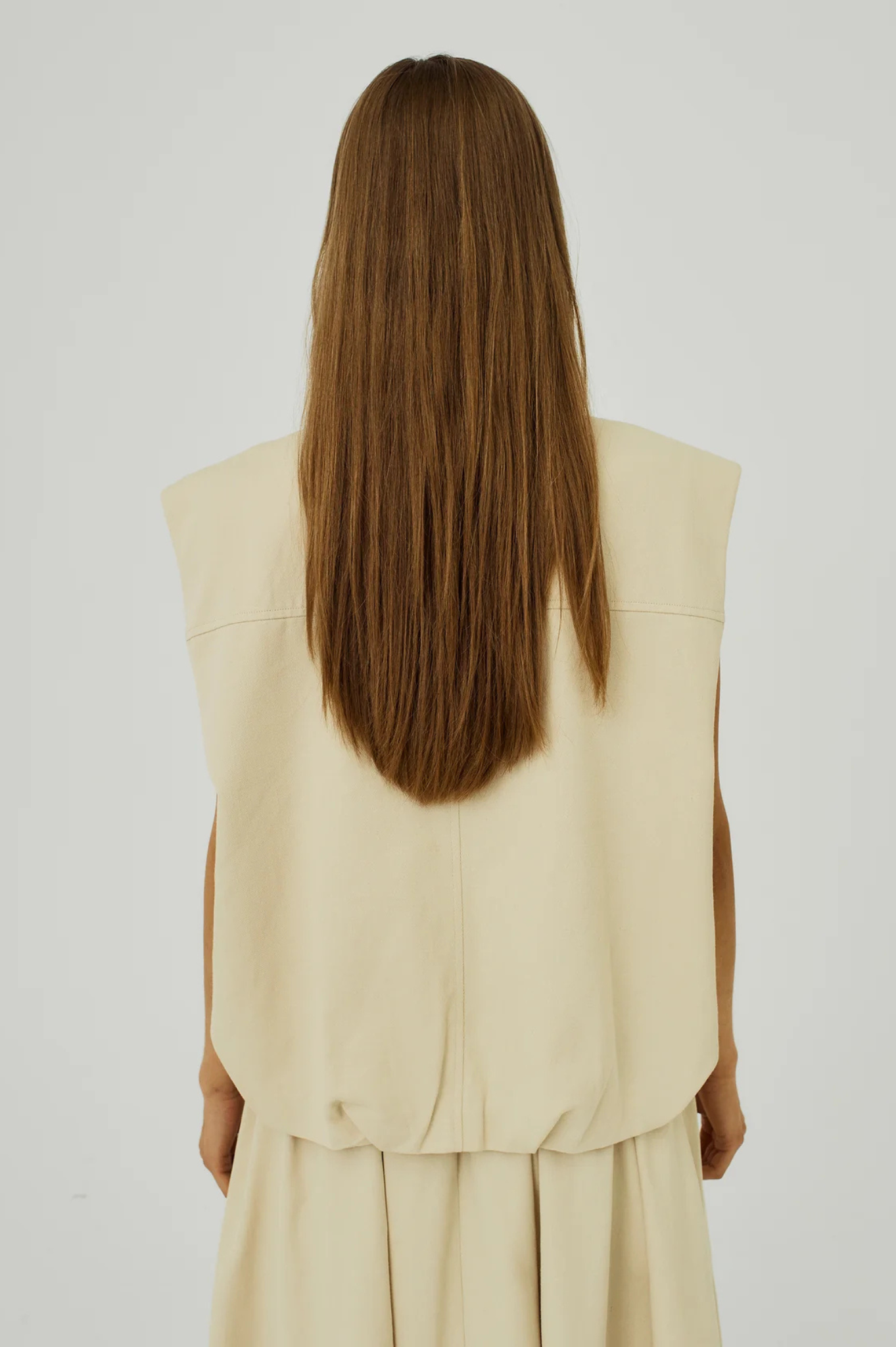 Norr - Camis Waistcoat - Ivory