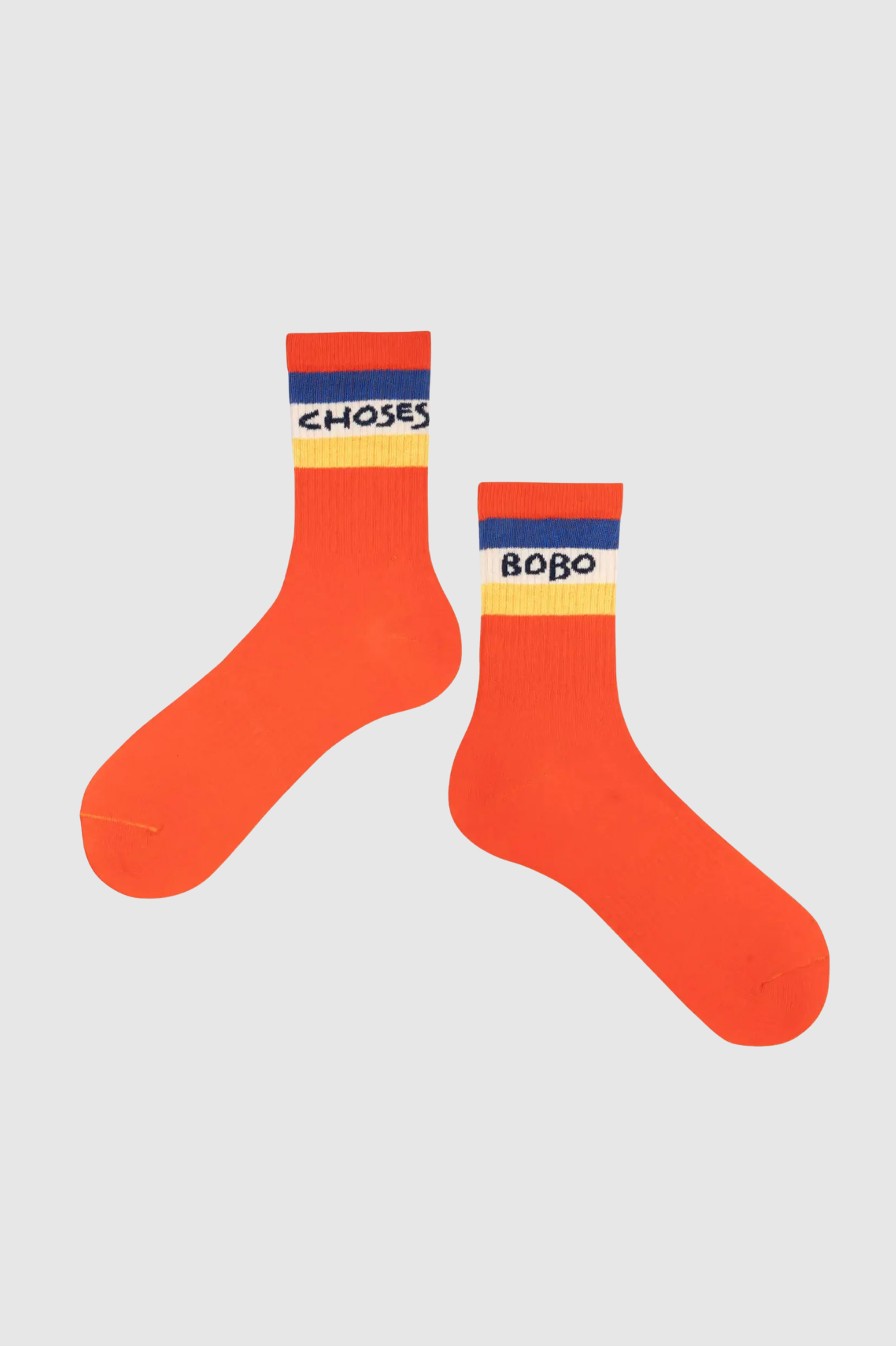 Bobo Choses - Colourblock Socks - Orange/Multi