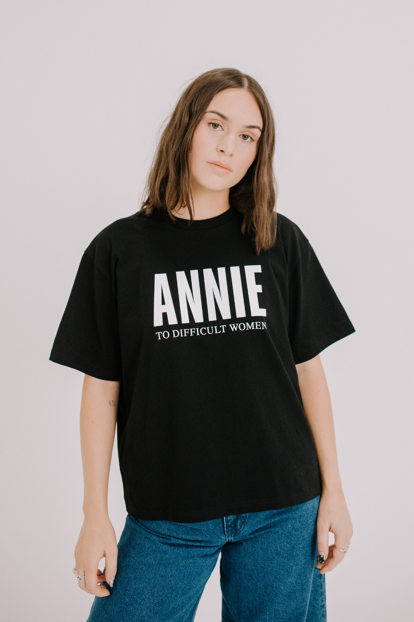 Annie - Annie Tee - Black