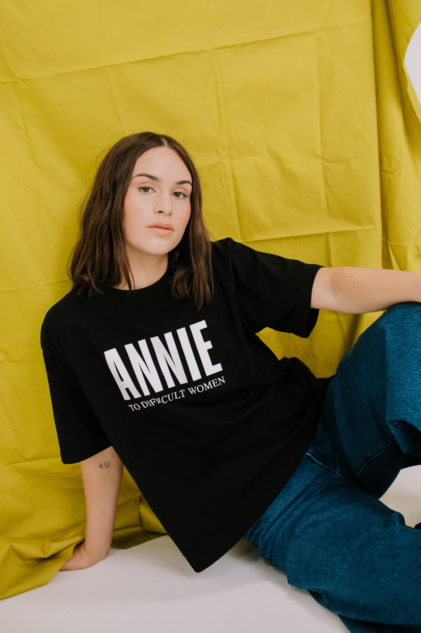 Annie - Annie Tee - Black