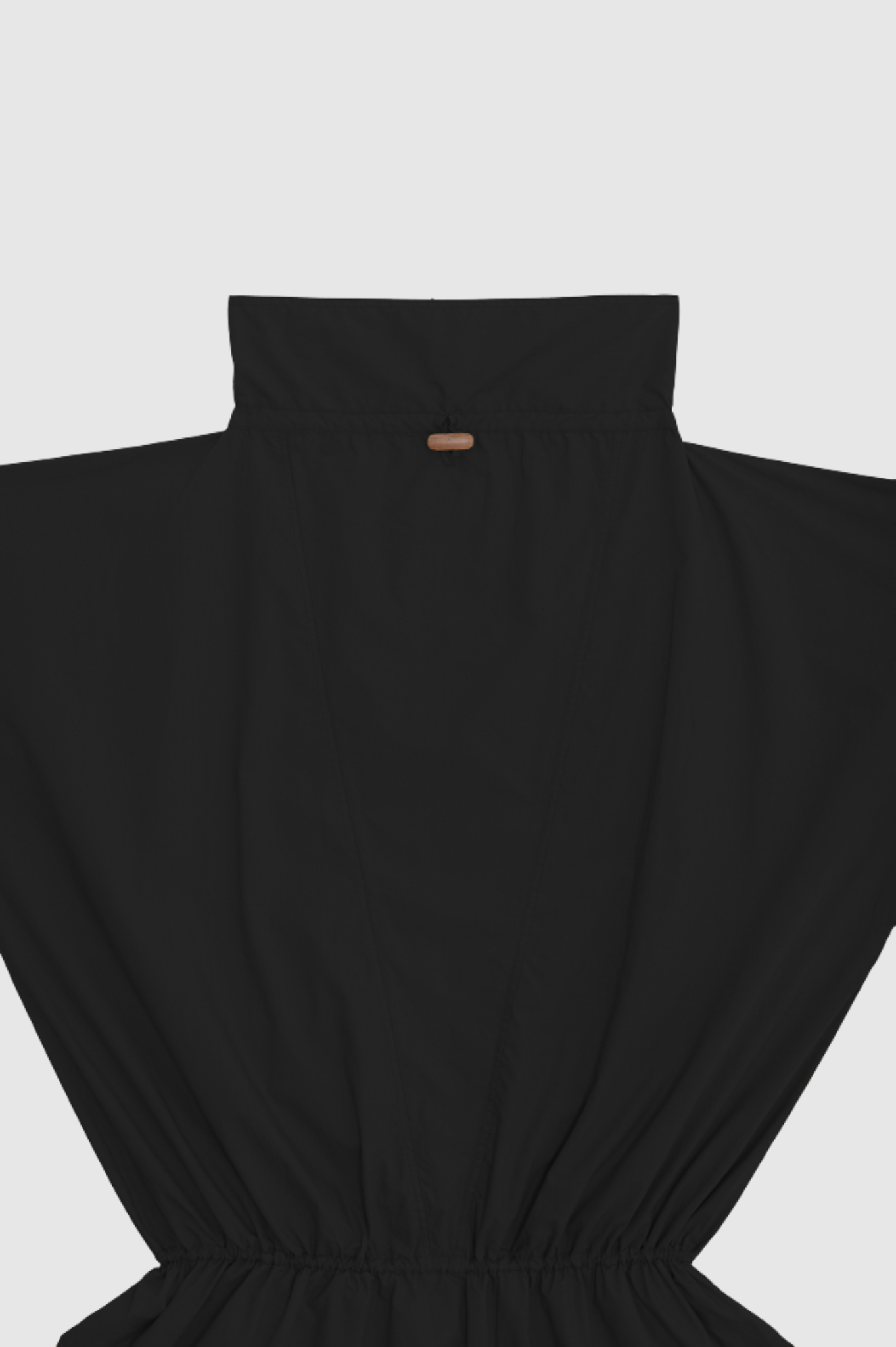 Baserange - Air Top - Organic Cotton Poplin - Black