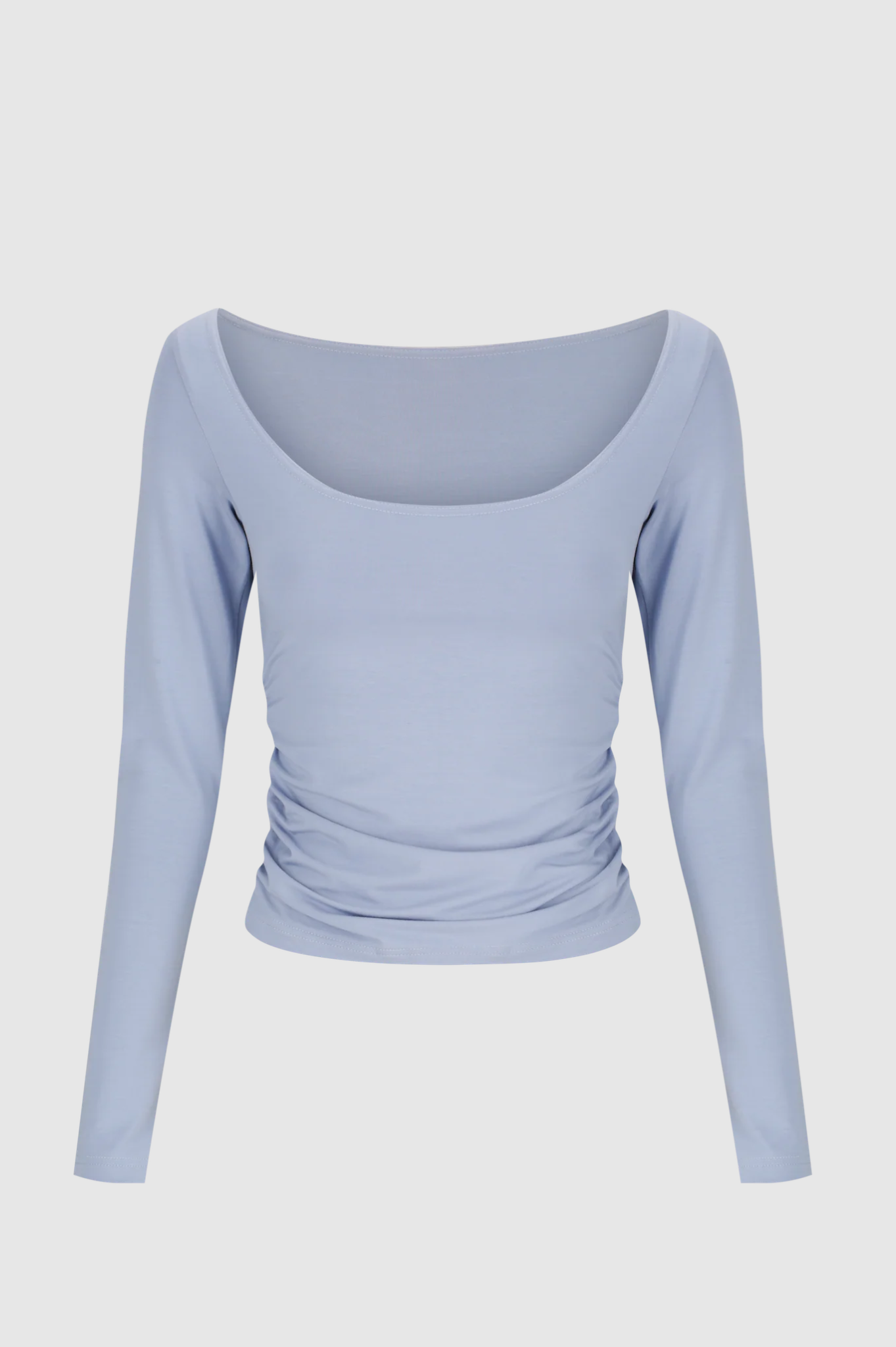 Dominique Healy - Lila Longsleeve Tee - Powder Blue