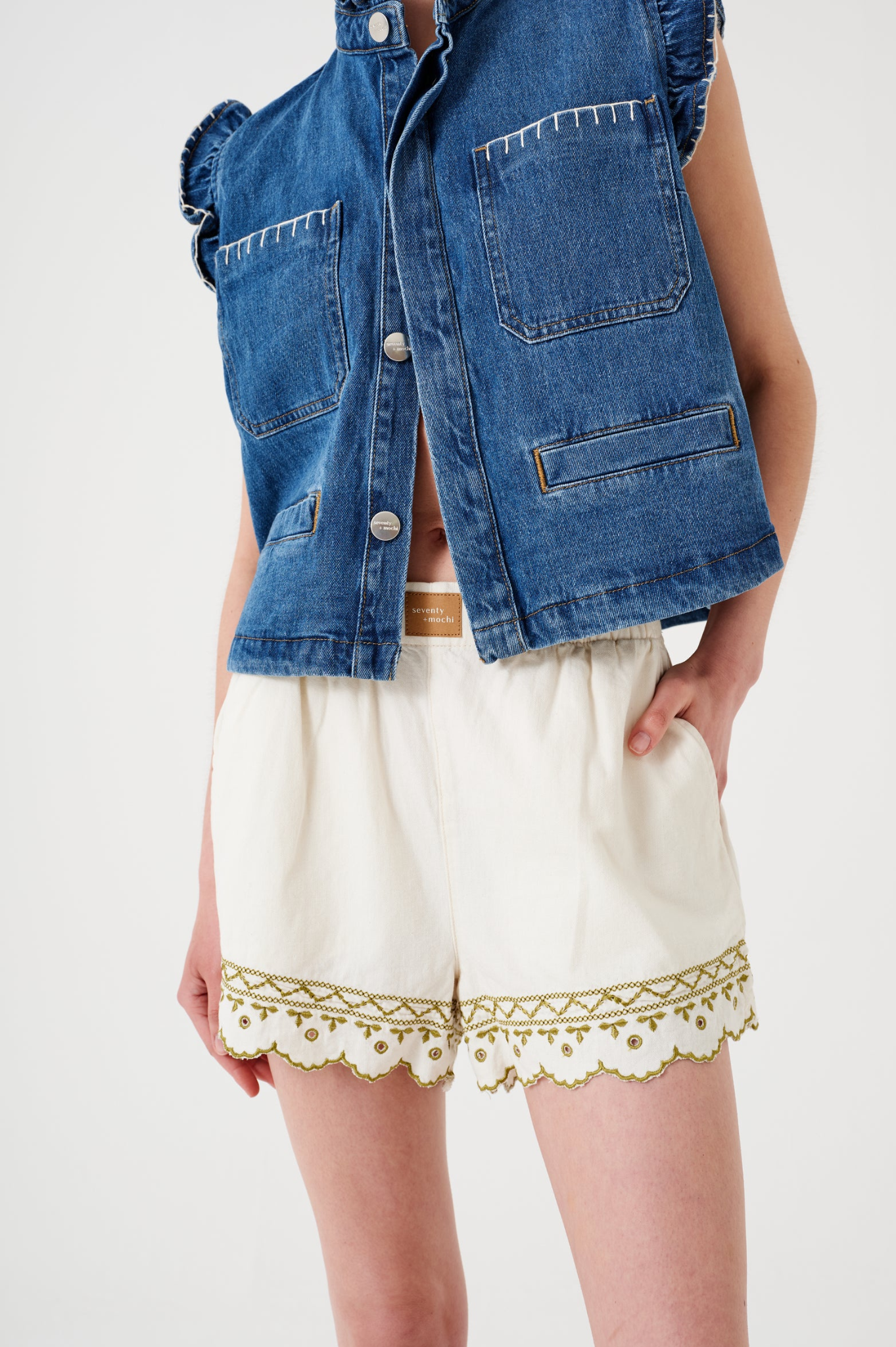 Seventy + Mochi - Sophie Short - Ecru