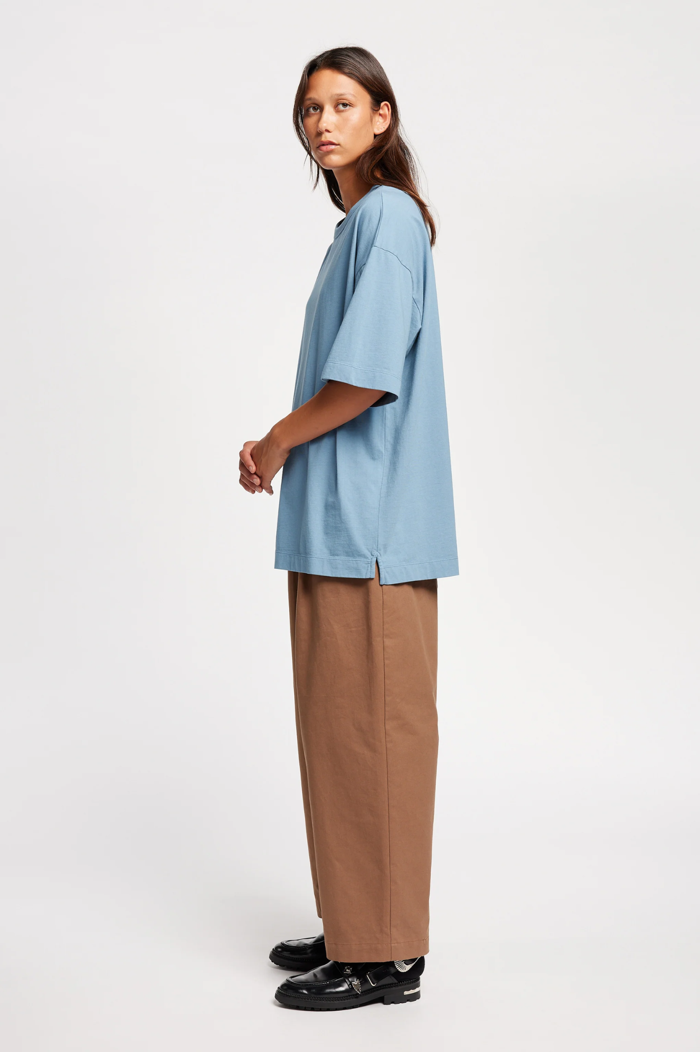 Kloke - Seleno Pleat Pant - Clay