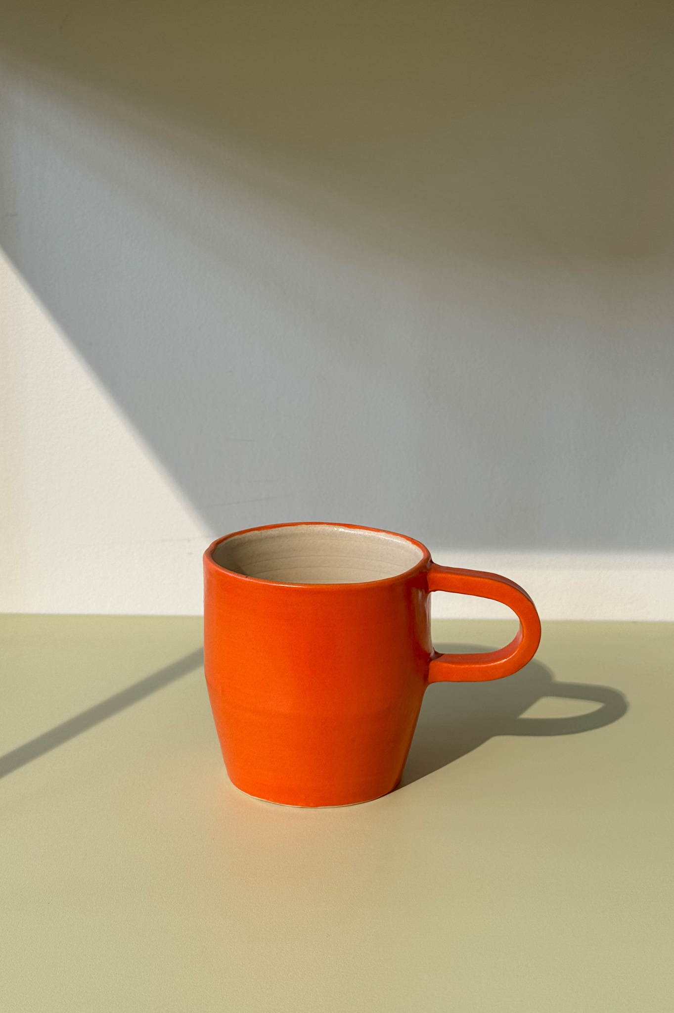 Slab Ceramics - Diner Cup - Tangerine