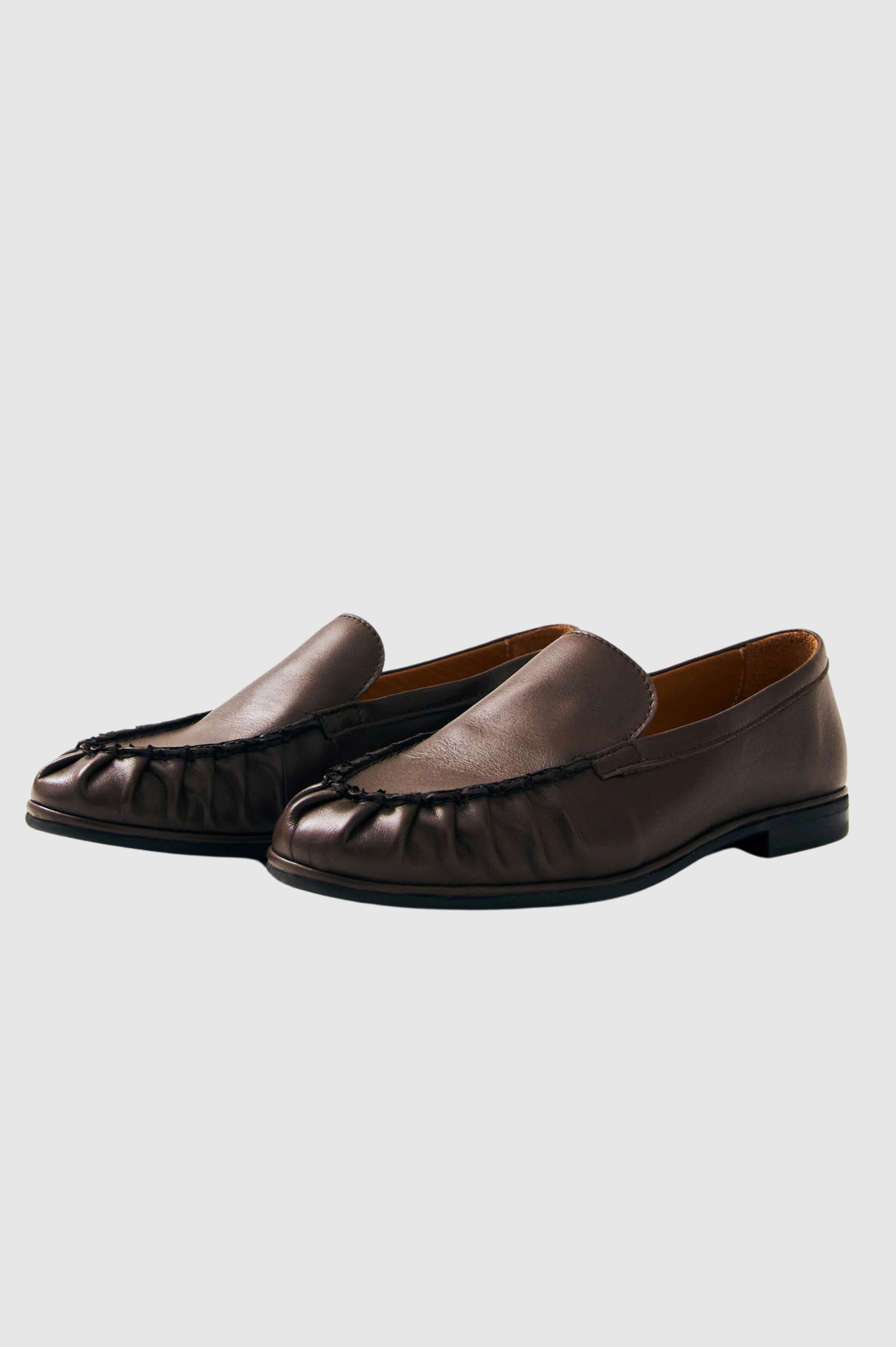 Alohas - Marty Brown Leather Loafers