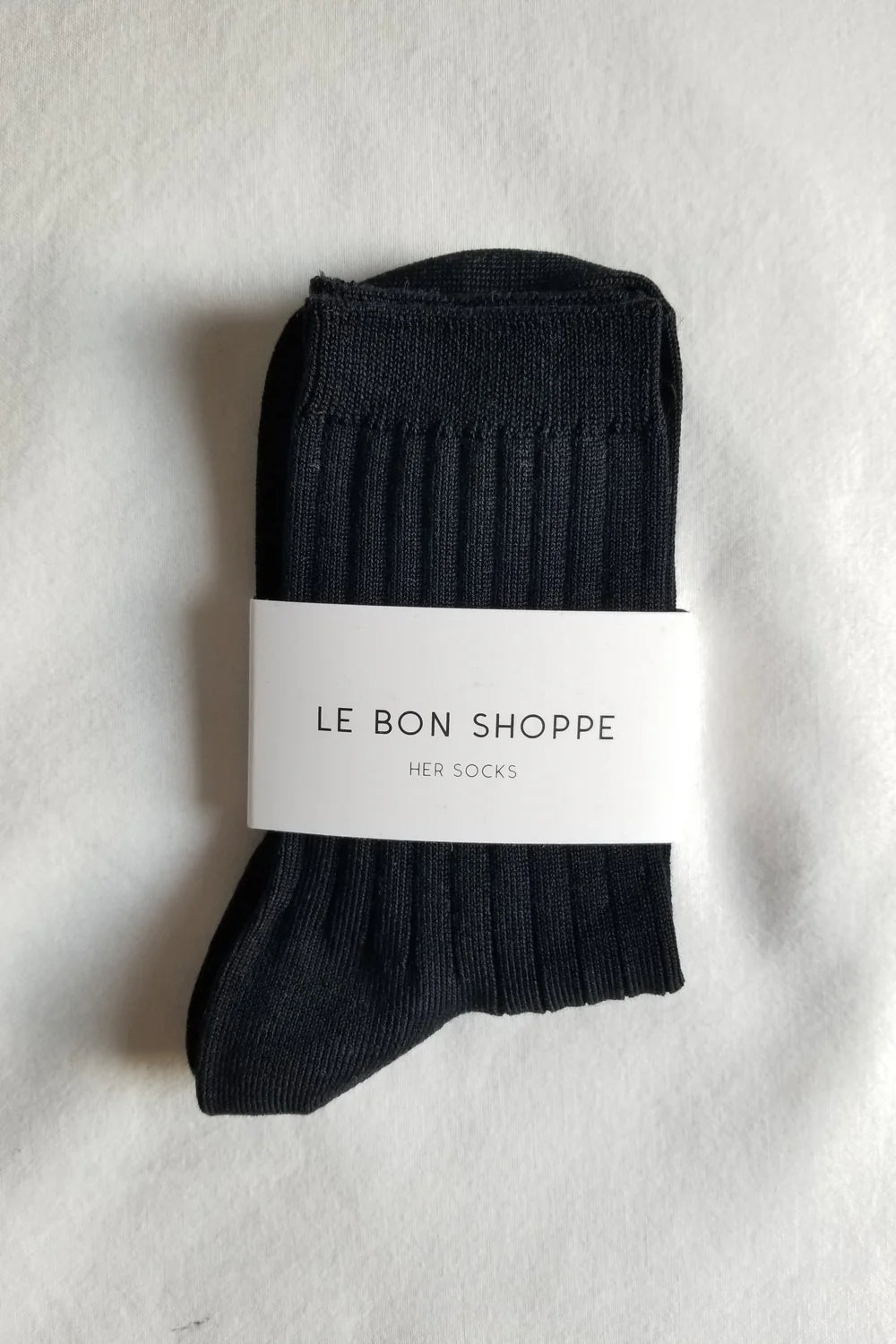 Le Bon Shoppe - Her Socks - True Black