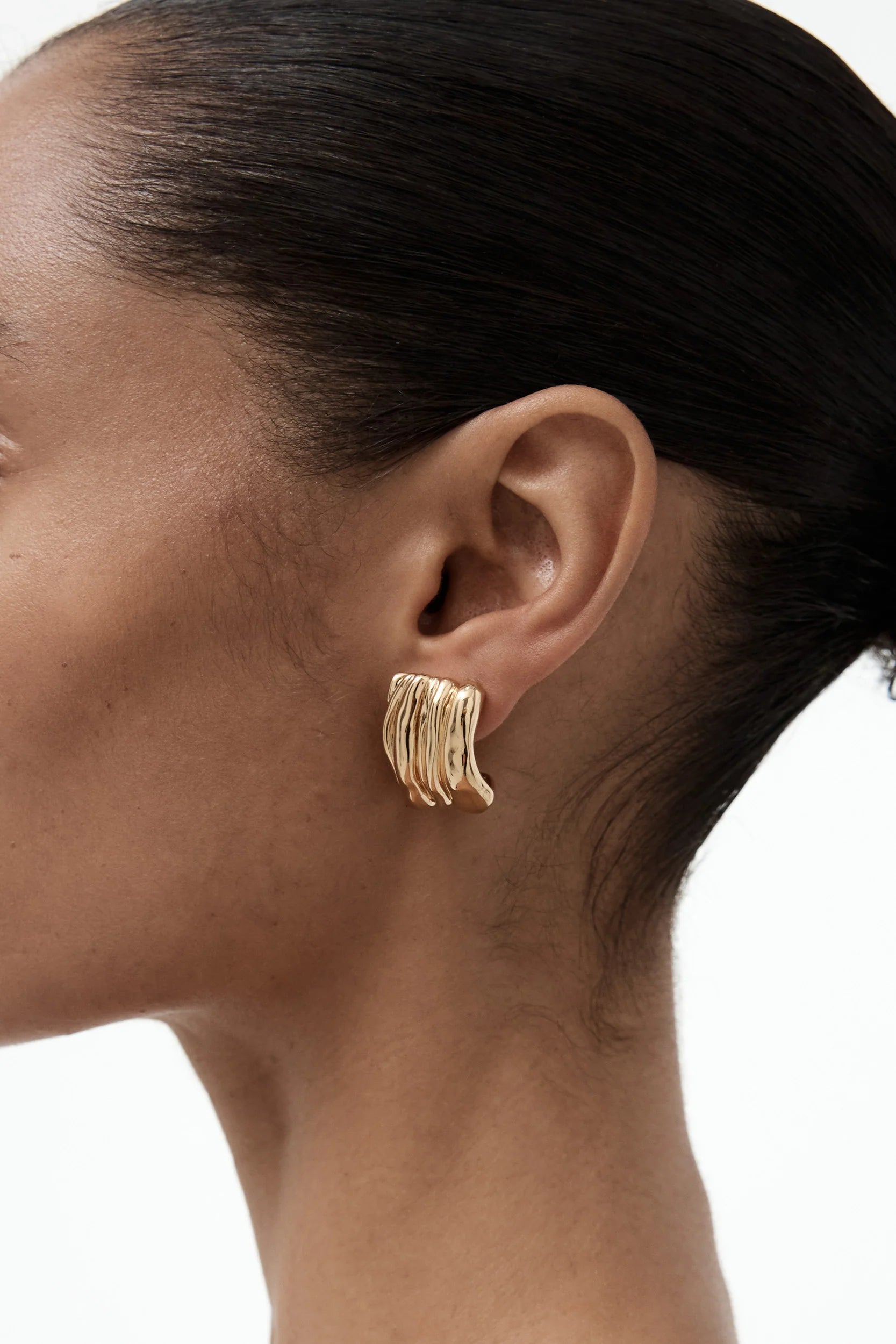 Nina Gordon - Vertigo Earrings - Gold