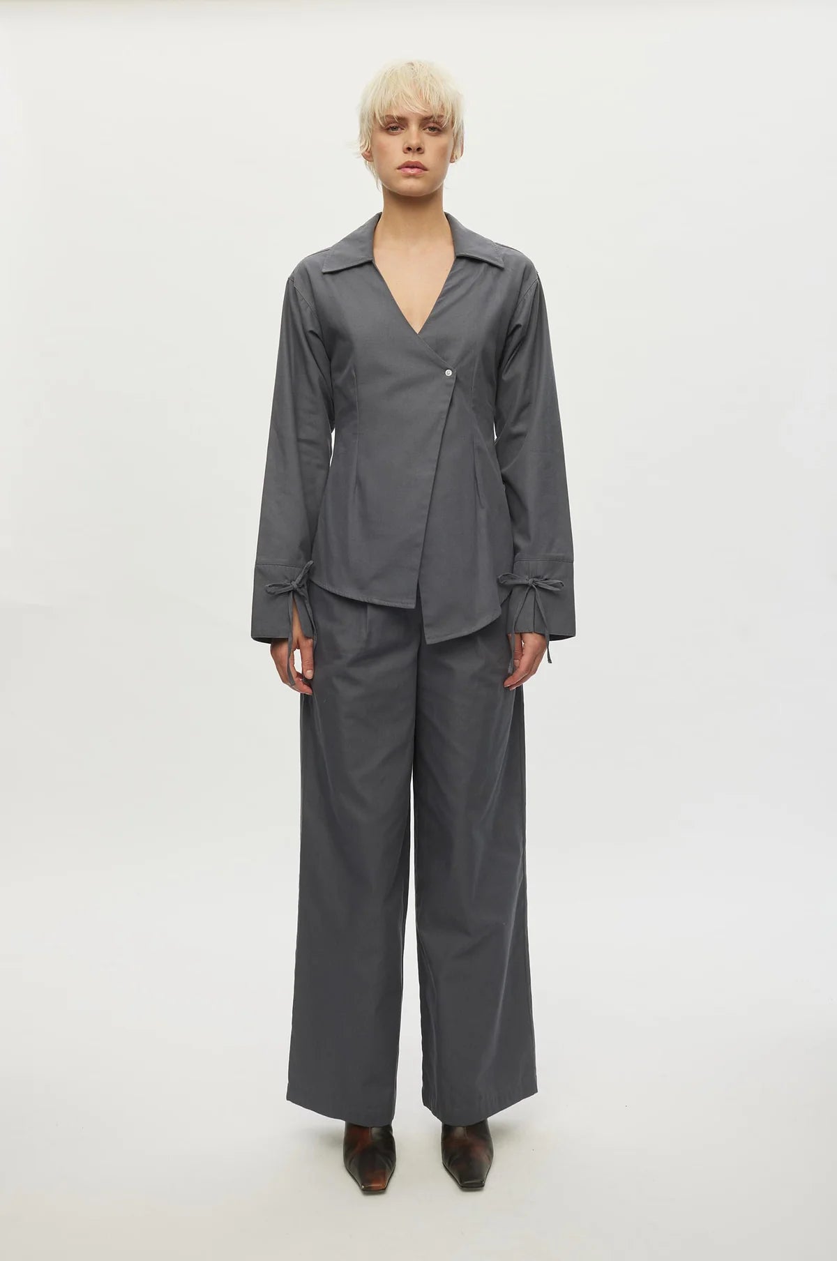 Oval Square - Ely Shirt - Ultimate Grey