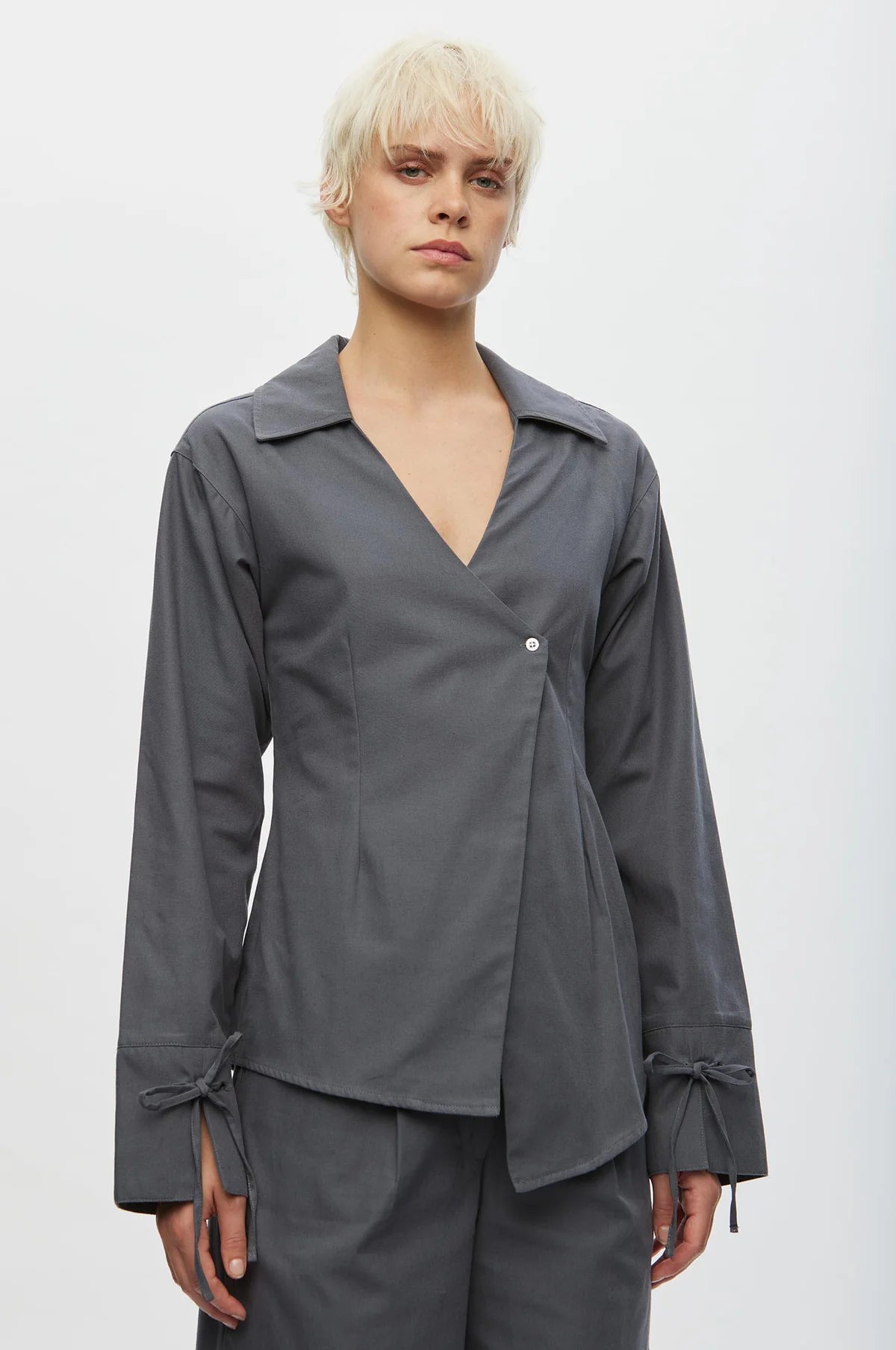 Oval Square - Ely Shirt - Ultimate Grey