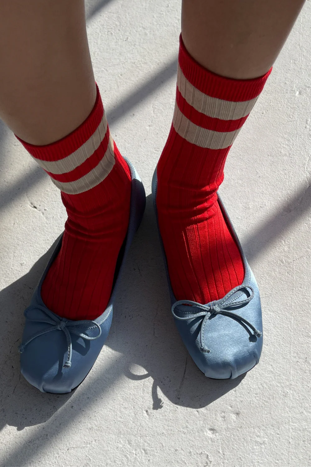 Le Bon Shoppe - Her Varsity Socks - Desire