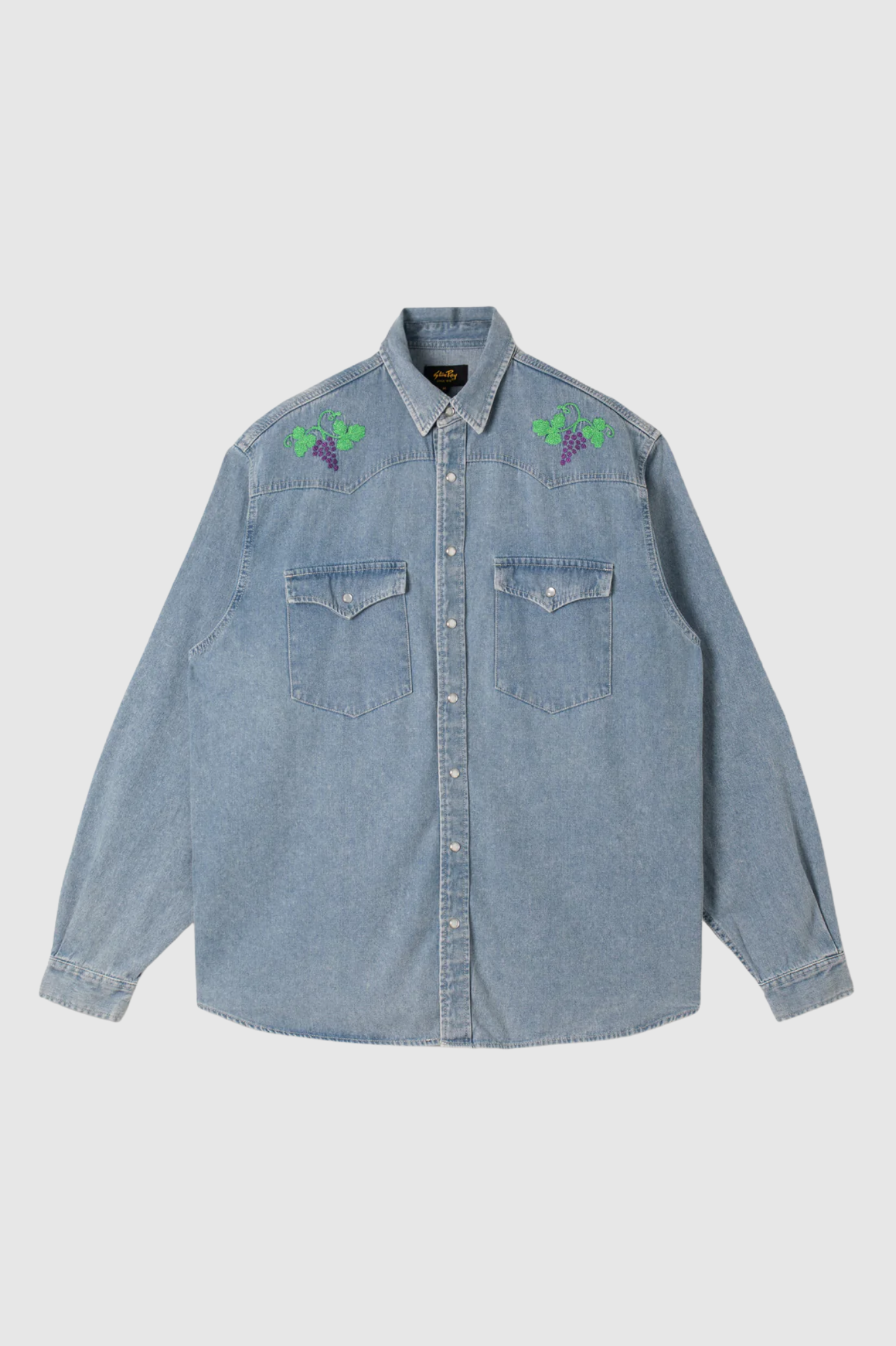Stan Ray - Western Shirt - Stonewashed Denim