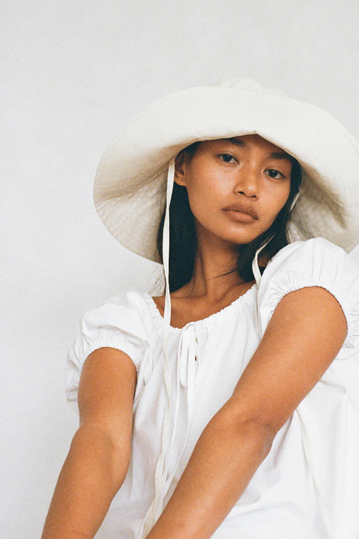 Commonplace - Garden Shed Dress - White