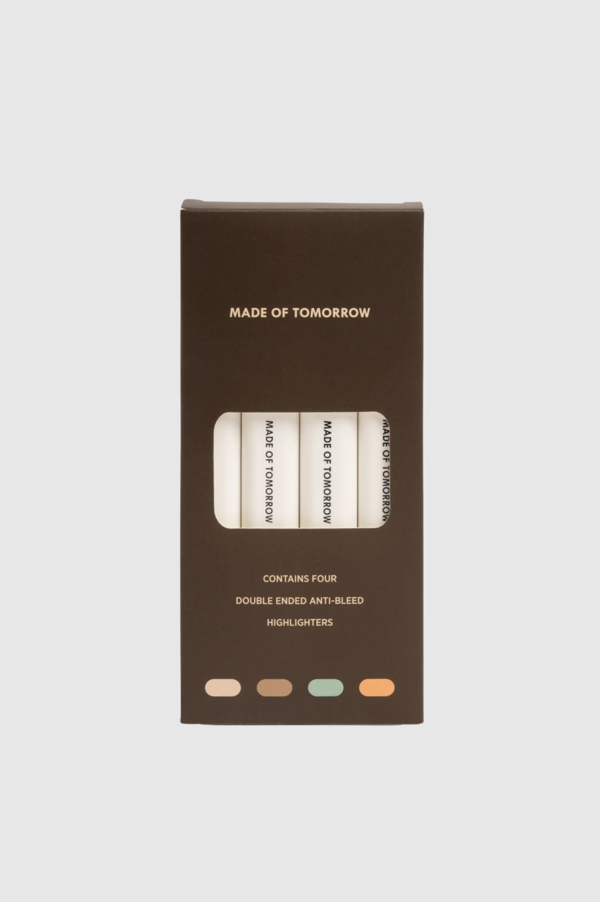 Made of Tomorrow - Anti-Bleed Highlighters (Set of 4)
