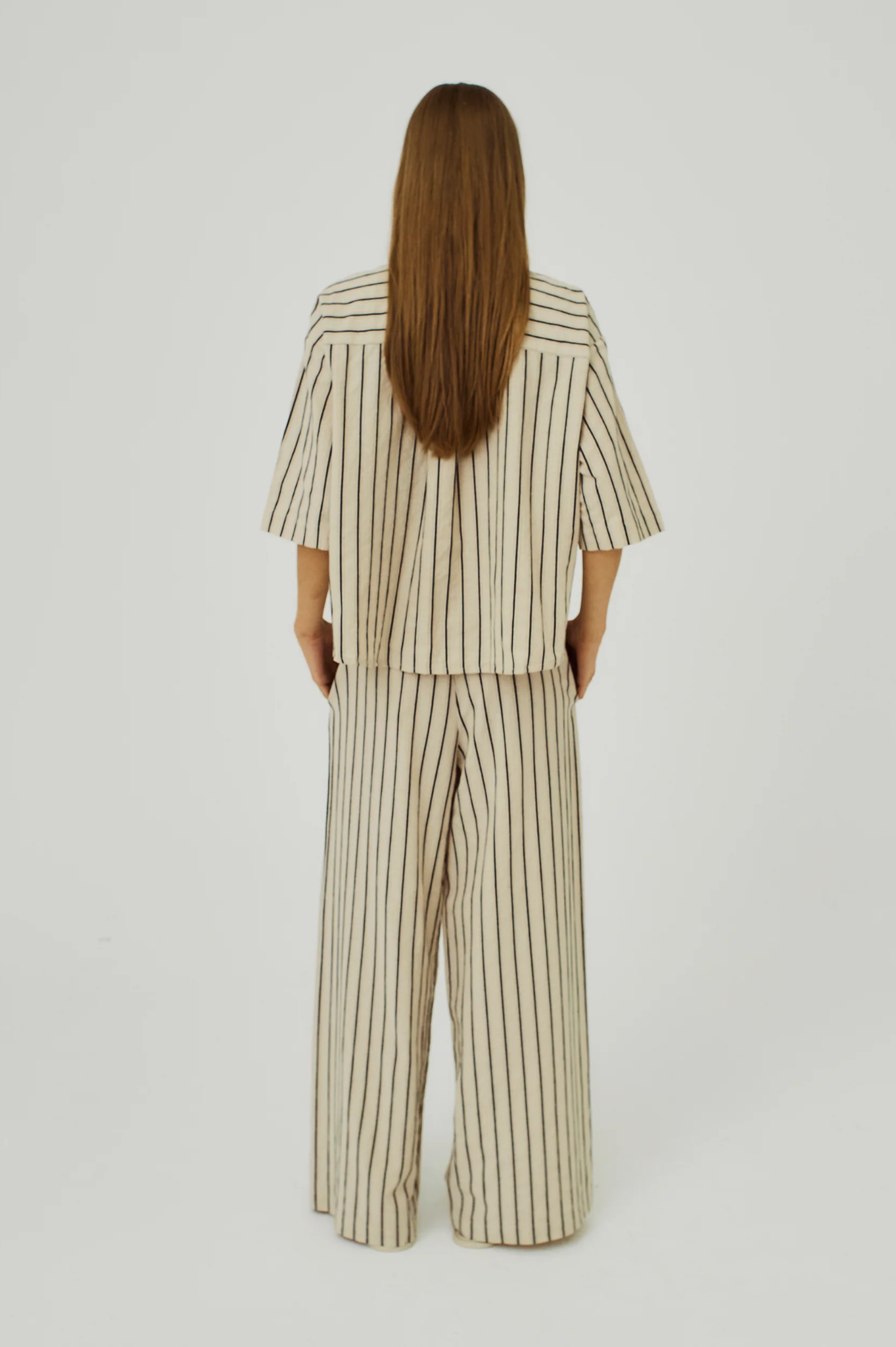 Norr - Arka Shirt - Black Stripe