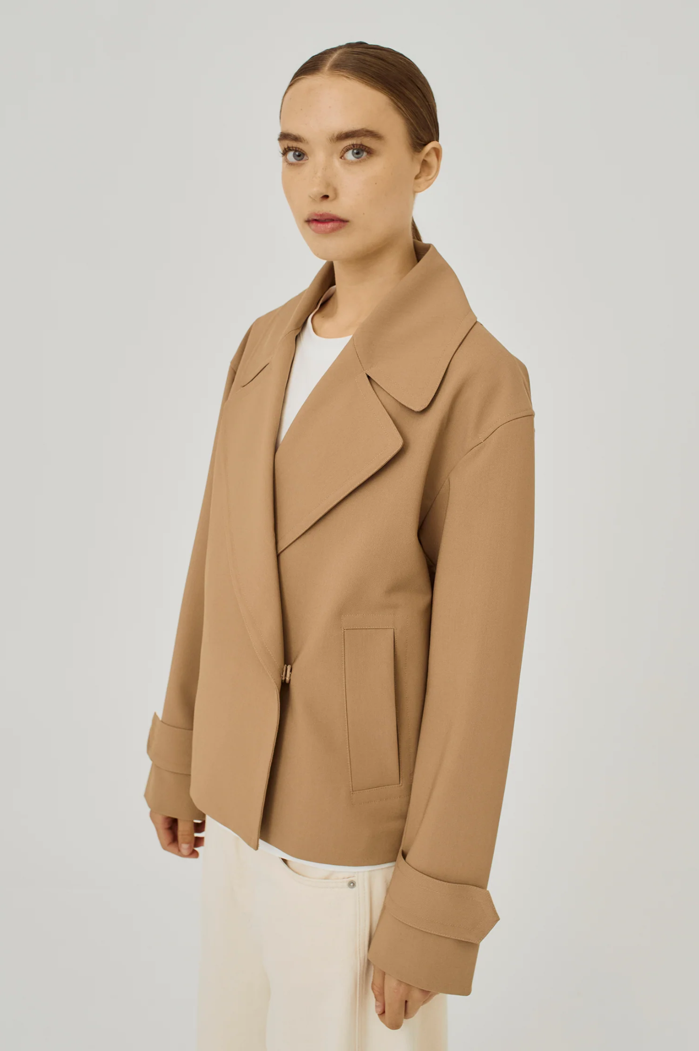 Norr - Eluna Jacket - Warm Beige