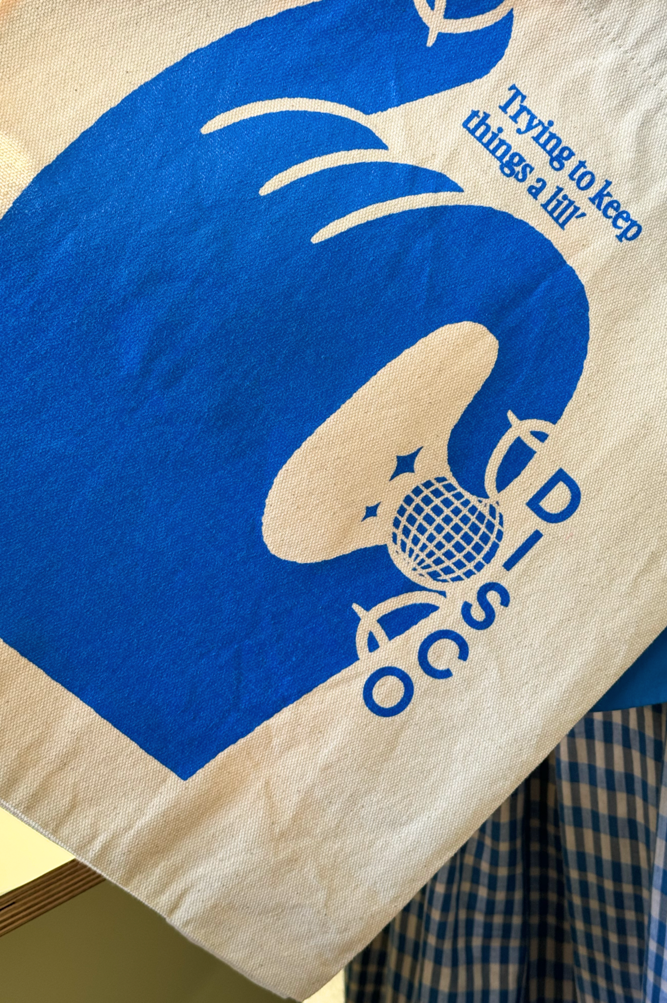 Found X Loryn - Disco Tote - Blue