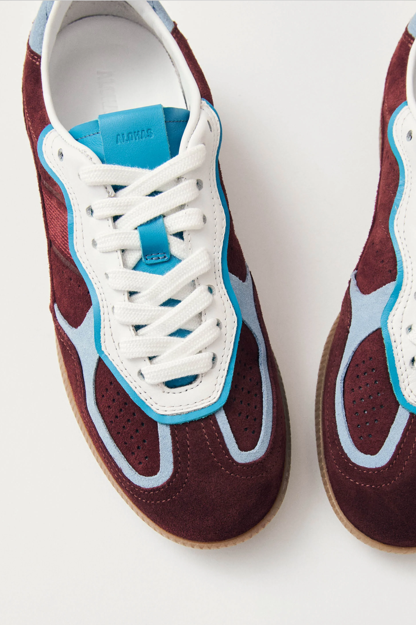 Alohas - Tb.490 Rife Burgundy Leather Sneakers