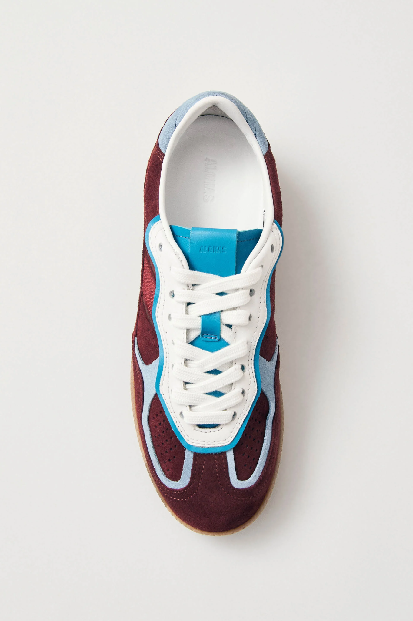 Alohas - Tb.490 Rife Burgundy Leather Sneakers