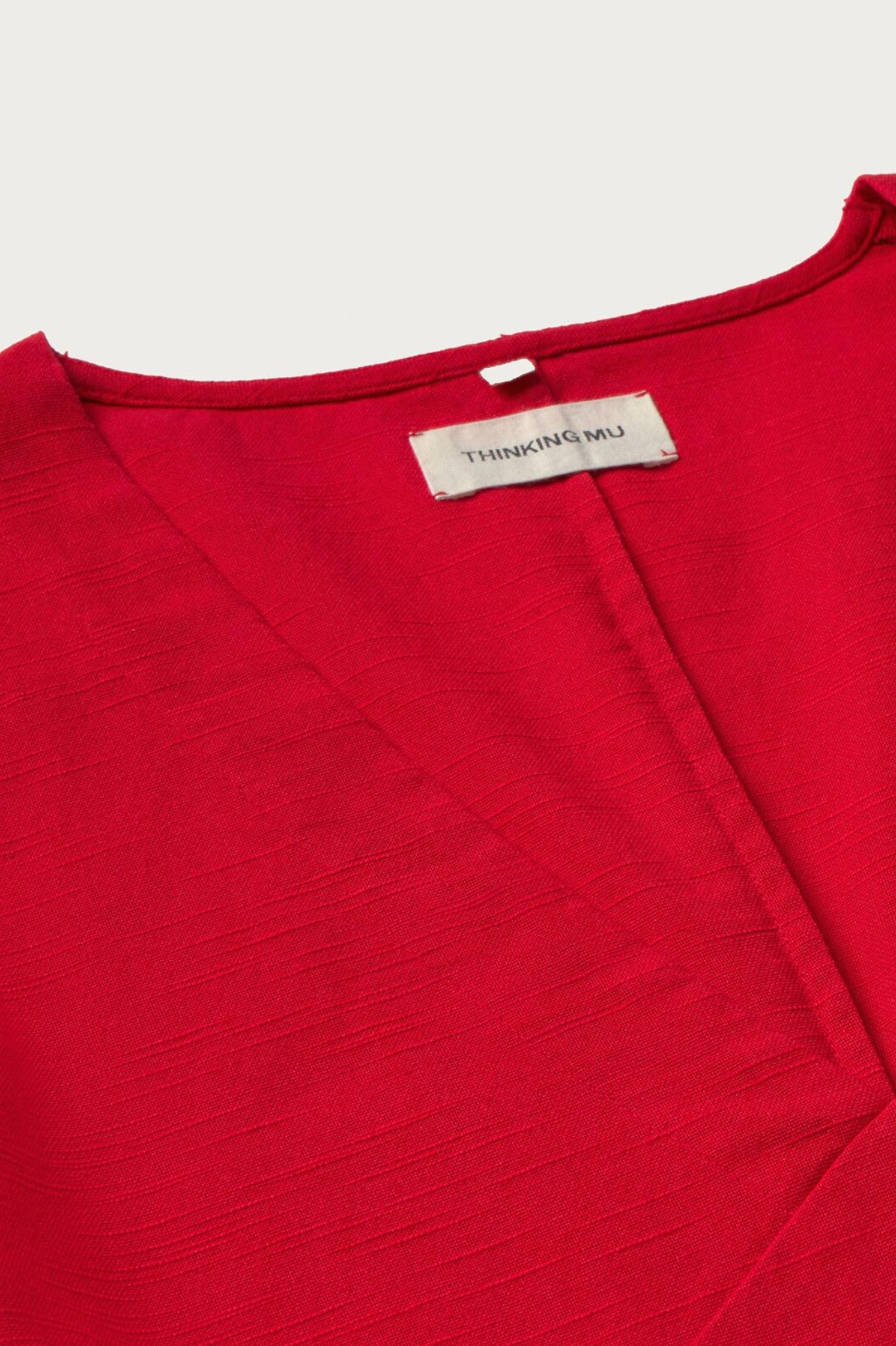 Thinking Mu - Kim Dress - Fiery Red