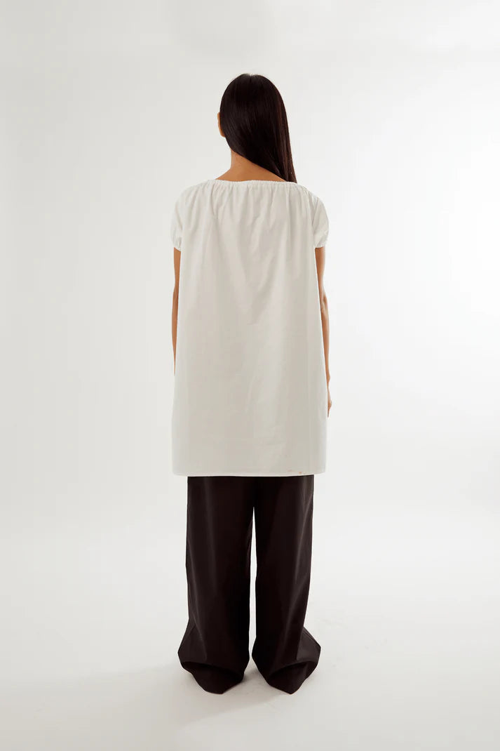 Commonplace - Garden Shed Dress - White