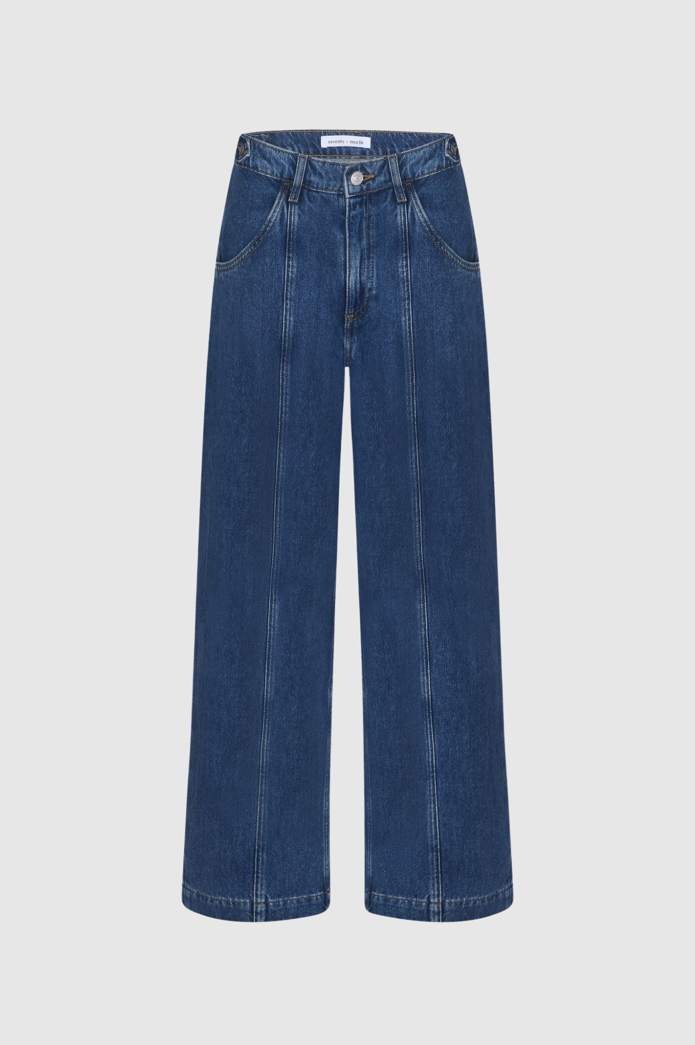 Seventy + Mochi - Cami Wide Barrel Leg Jean - Phoenix