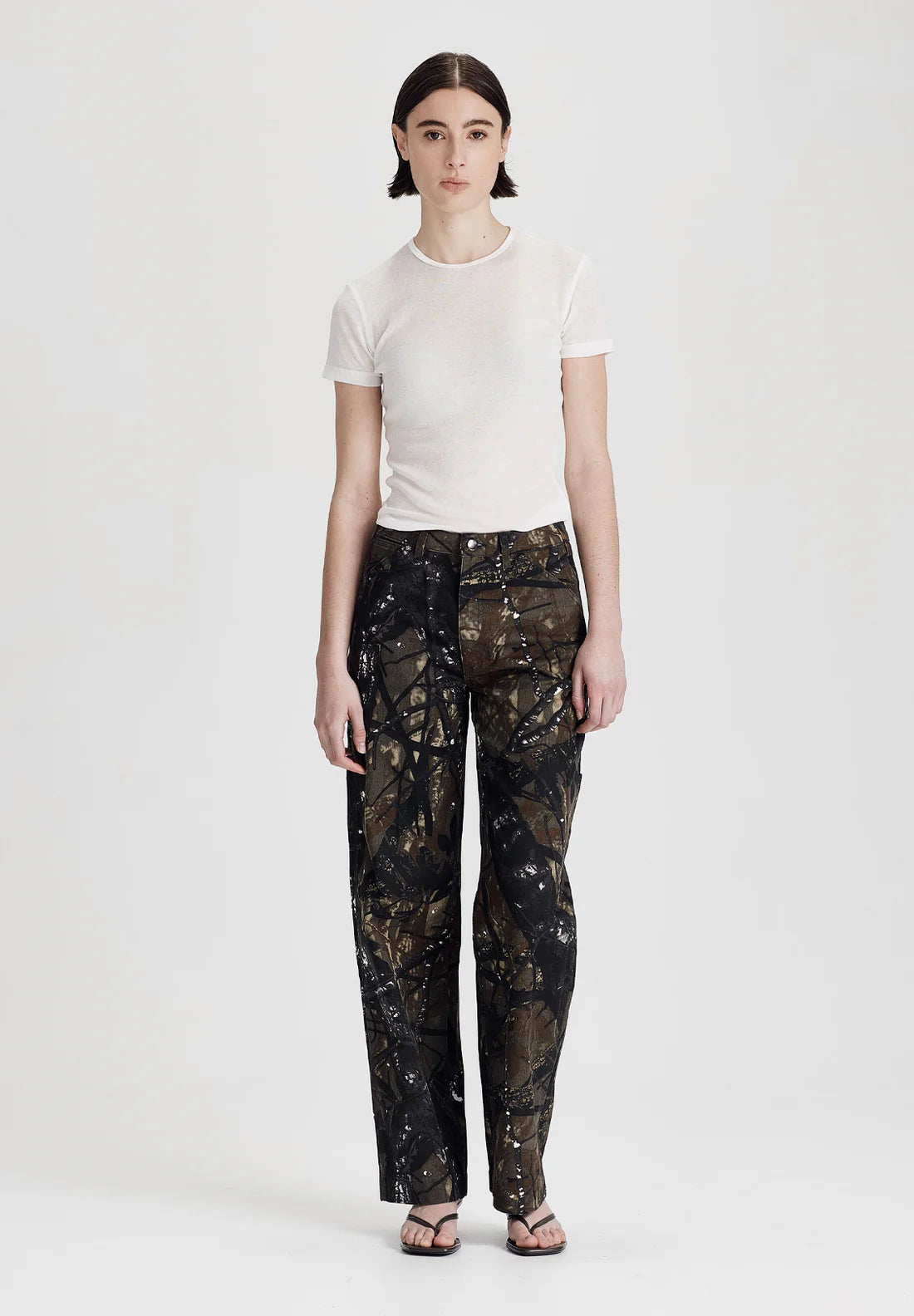 Commoners - Ultrafine SS Layer Tee - White