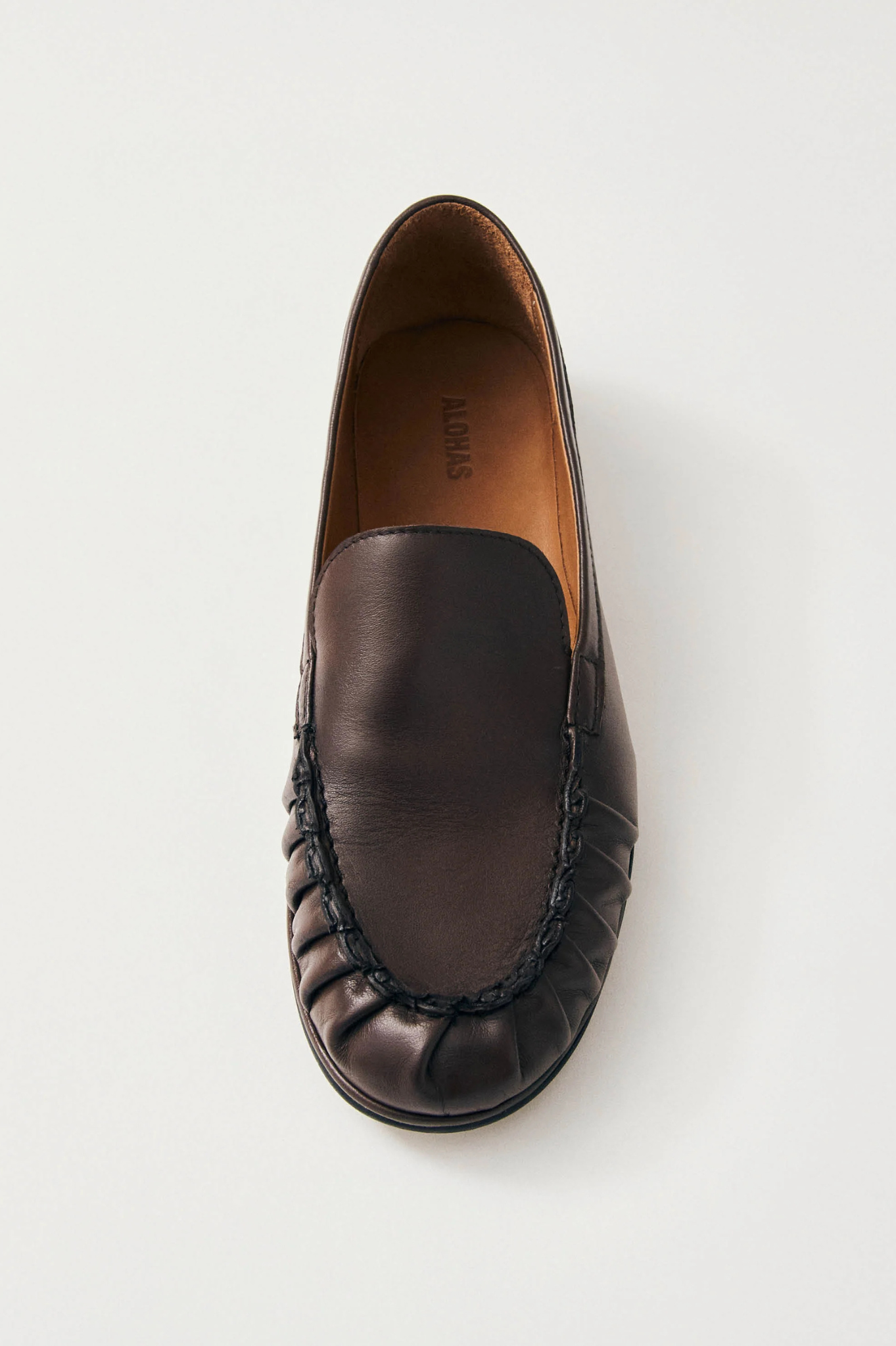 Alohas - Marty Brown Leather Loafers