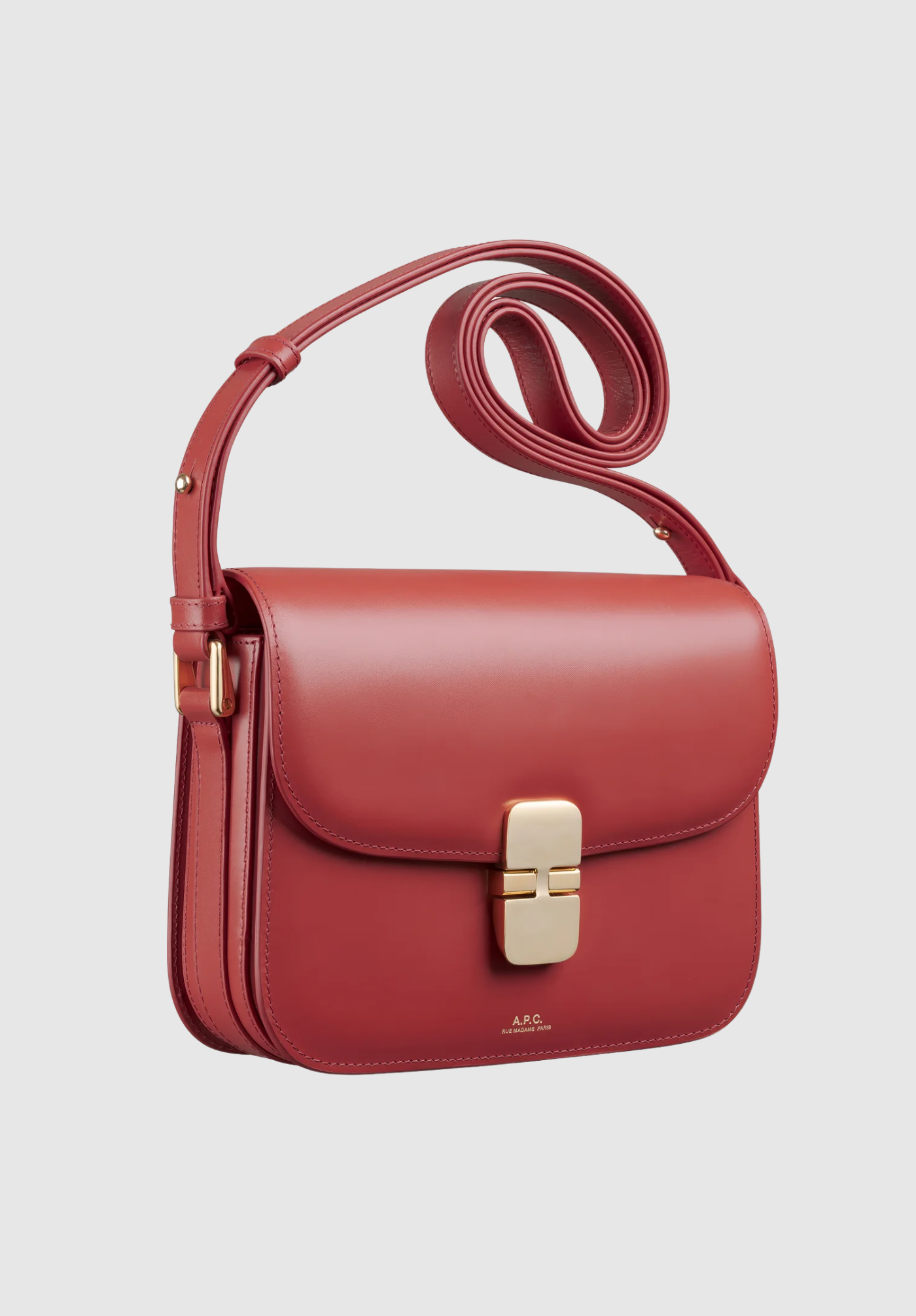 A.P.C - Small Grace Bag - Cherry