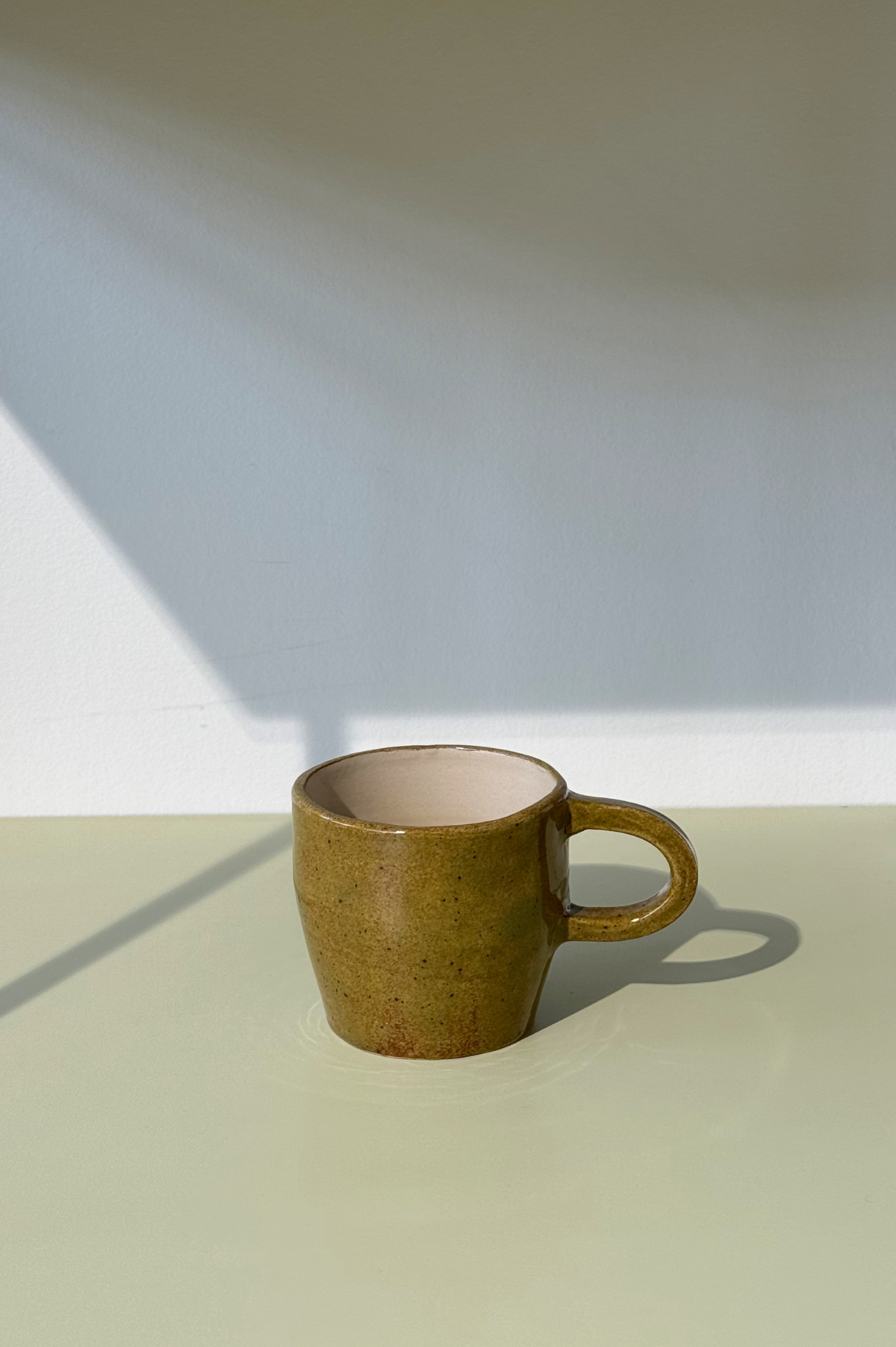 Slab Ceramics - Espresso Diner Mug - Seaweed