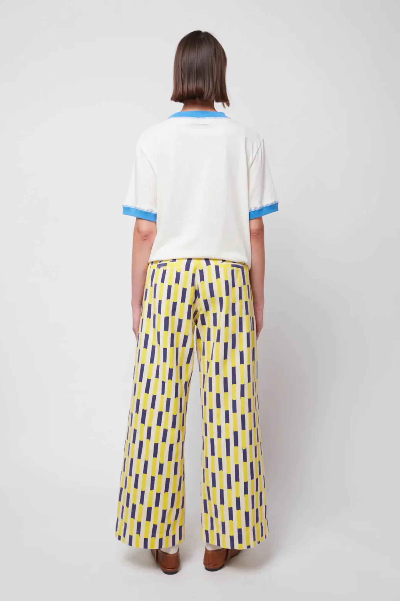 Bobo Choses - Brush Strokes Wide-Leg Pants
