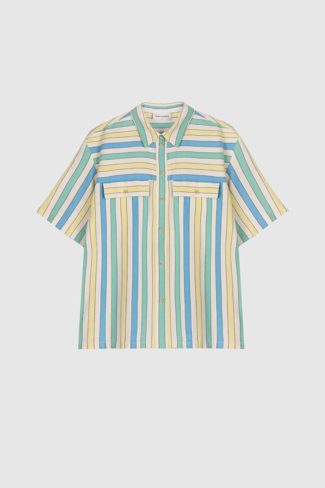 Bobo Choses - Multicolor Stripes Relaxed Shirt