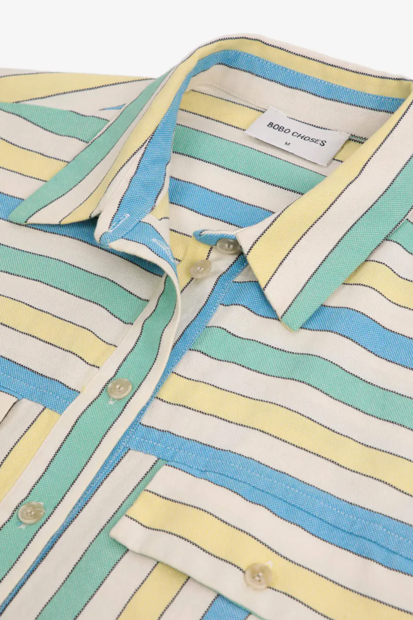 Bobo Choses - Multicolor Stripes Relaxed Shirt