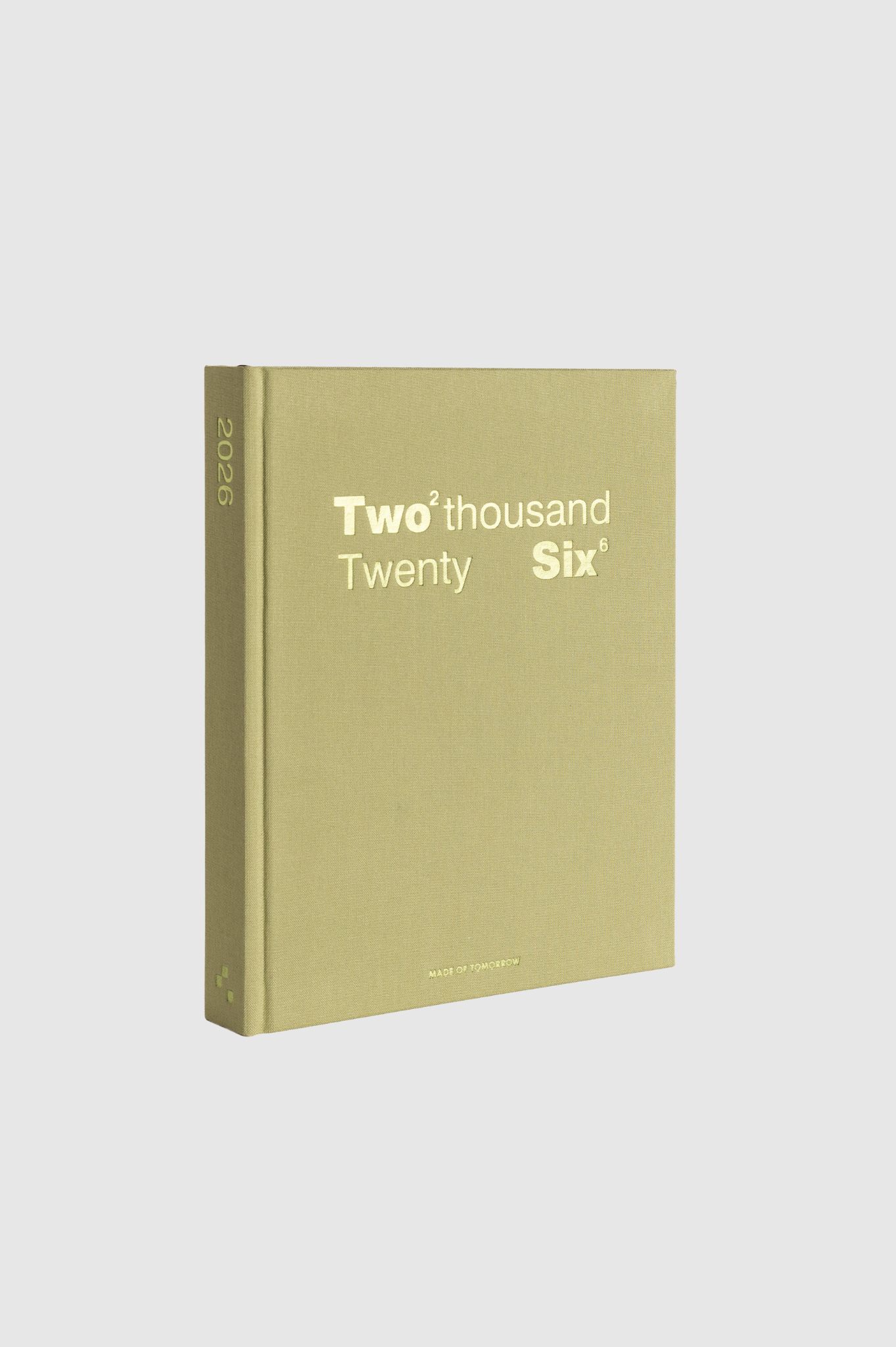 Made of Tomorrow - 2026 Grand Daily Diary - Classic - Matcha