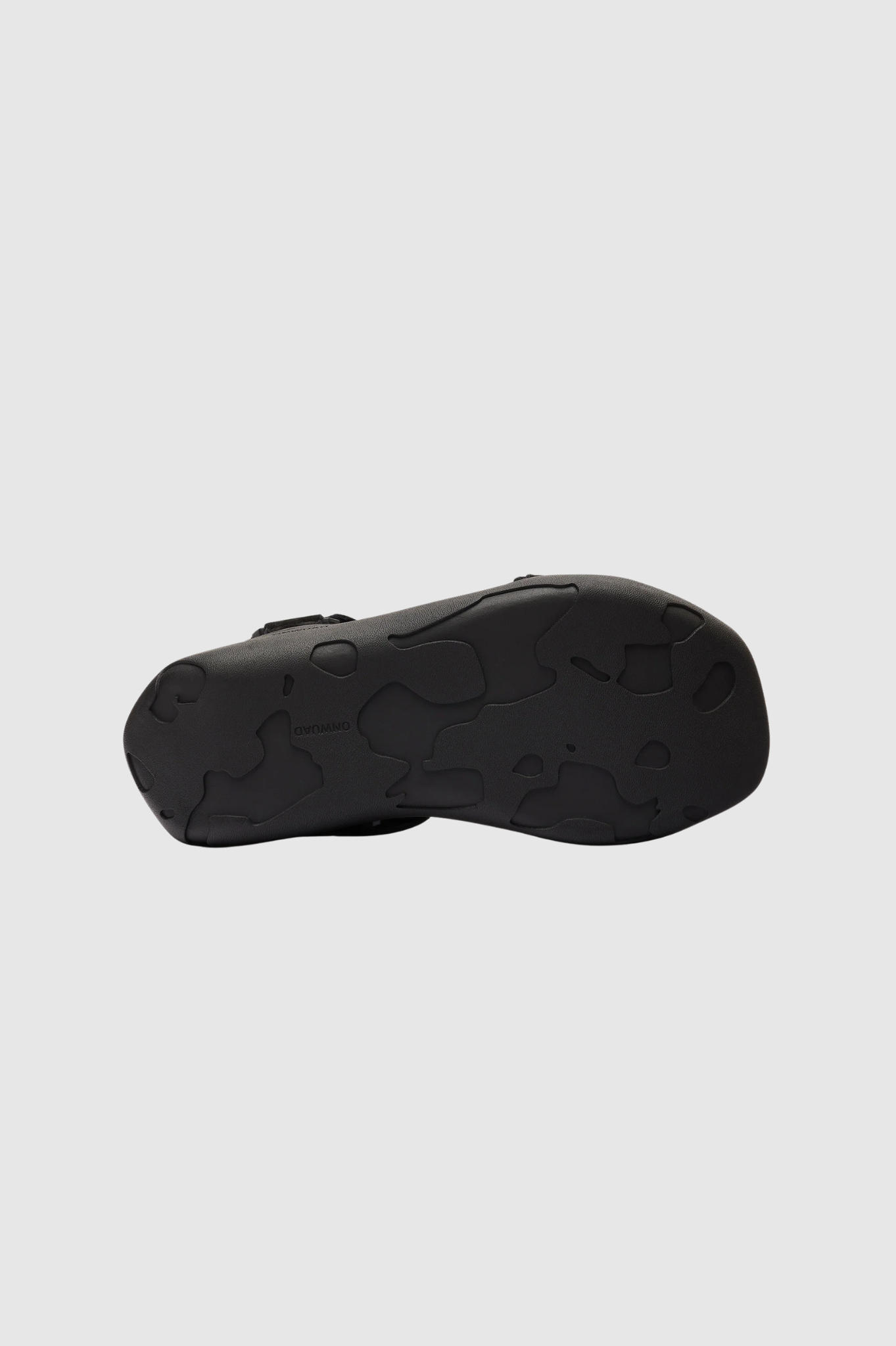 Onwuad - Schon Tech Nubuck Leather Sandal - Black