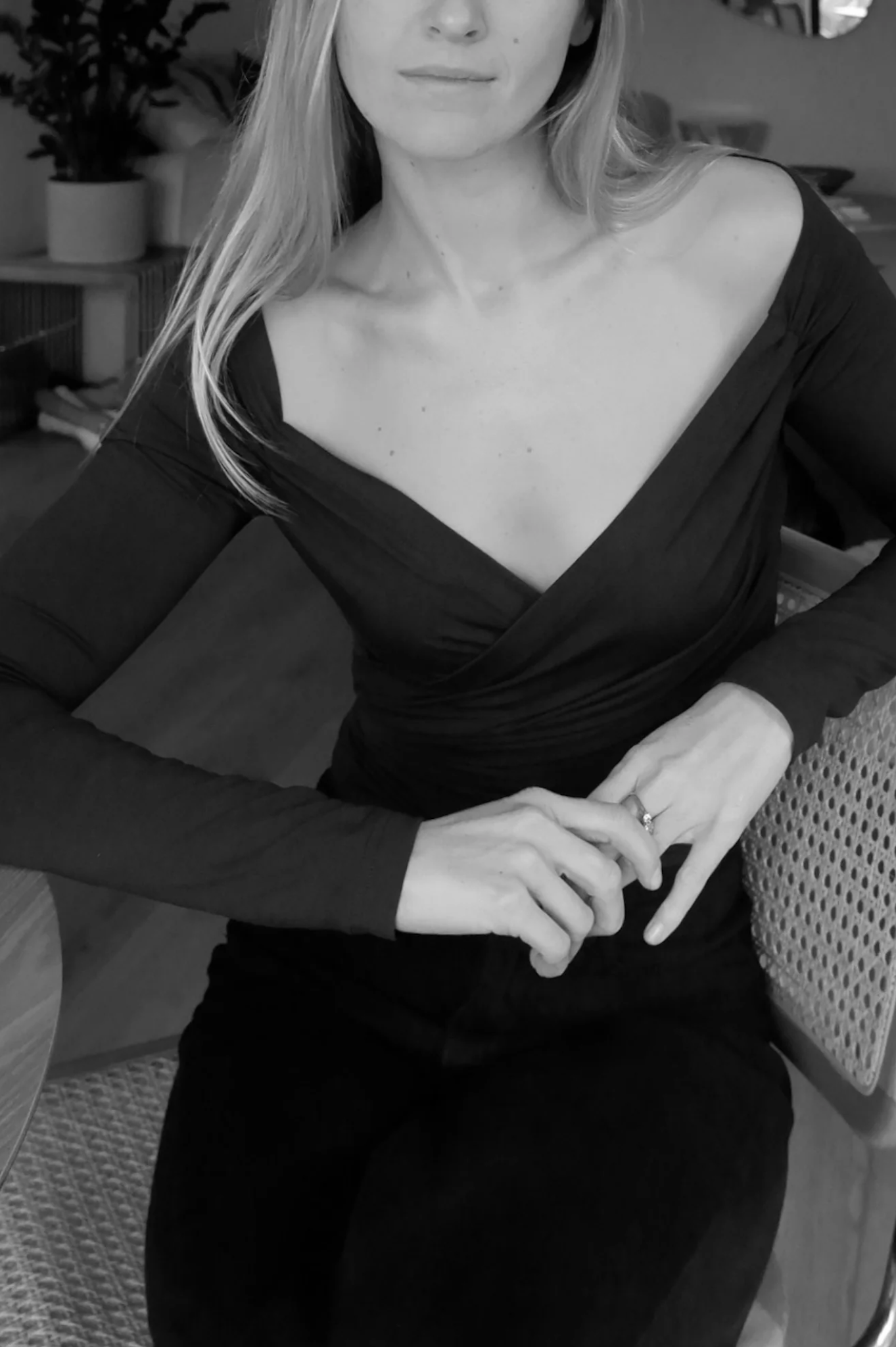 Dominique Healy - Mae Wrap - Black