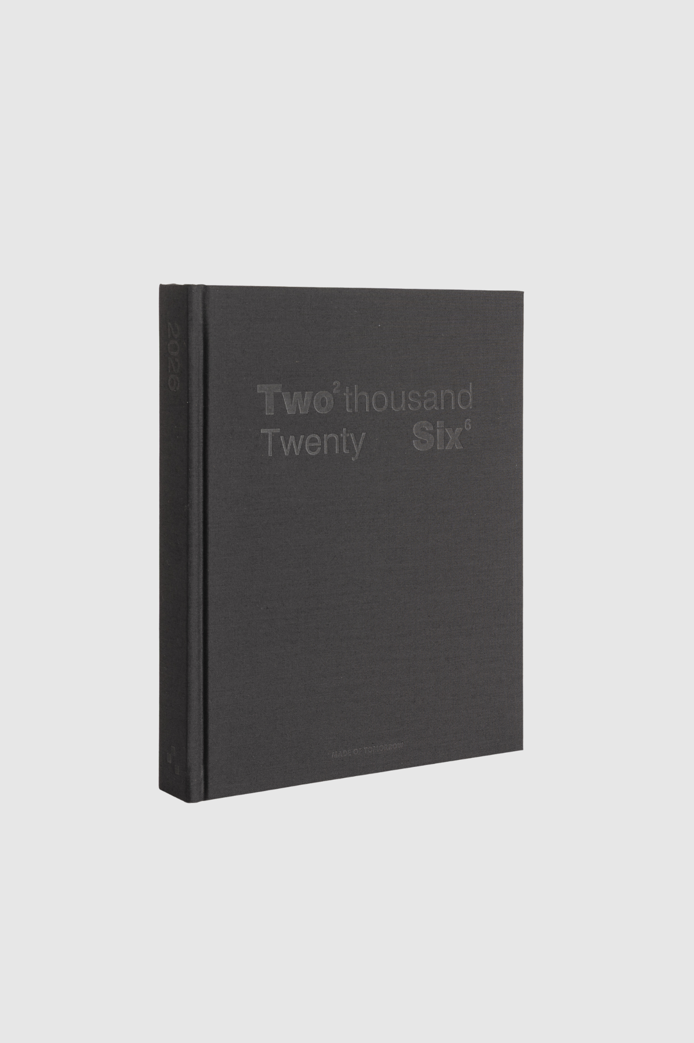 Made of Tomorrow - 2026 Grand Daily Diary - Classic - Liquorice