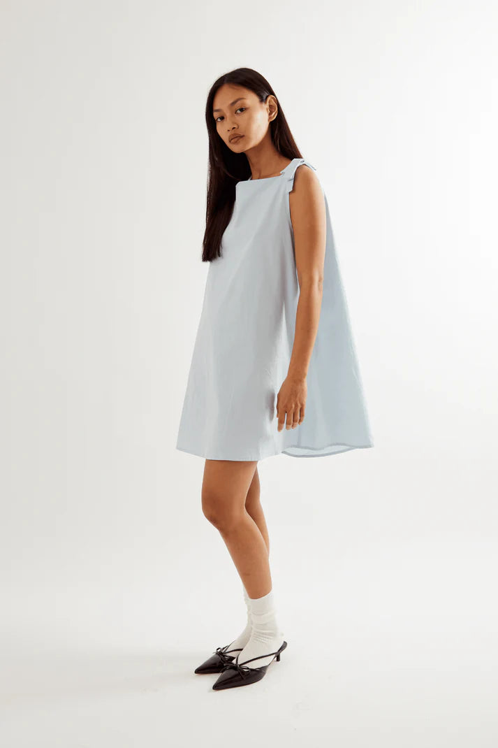 Commonplace - Margie Pinny Dress - Baby Blue
