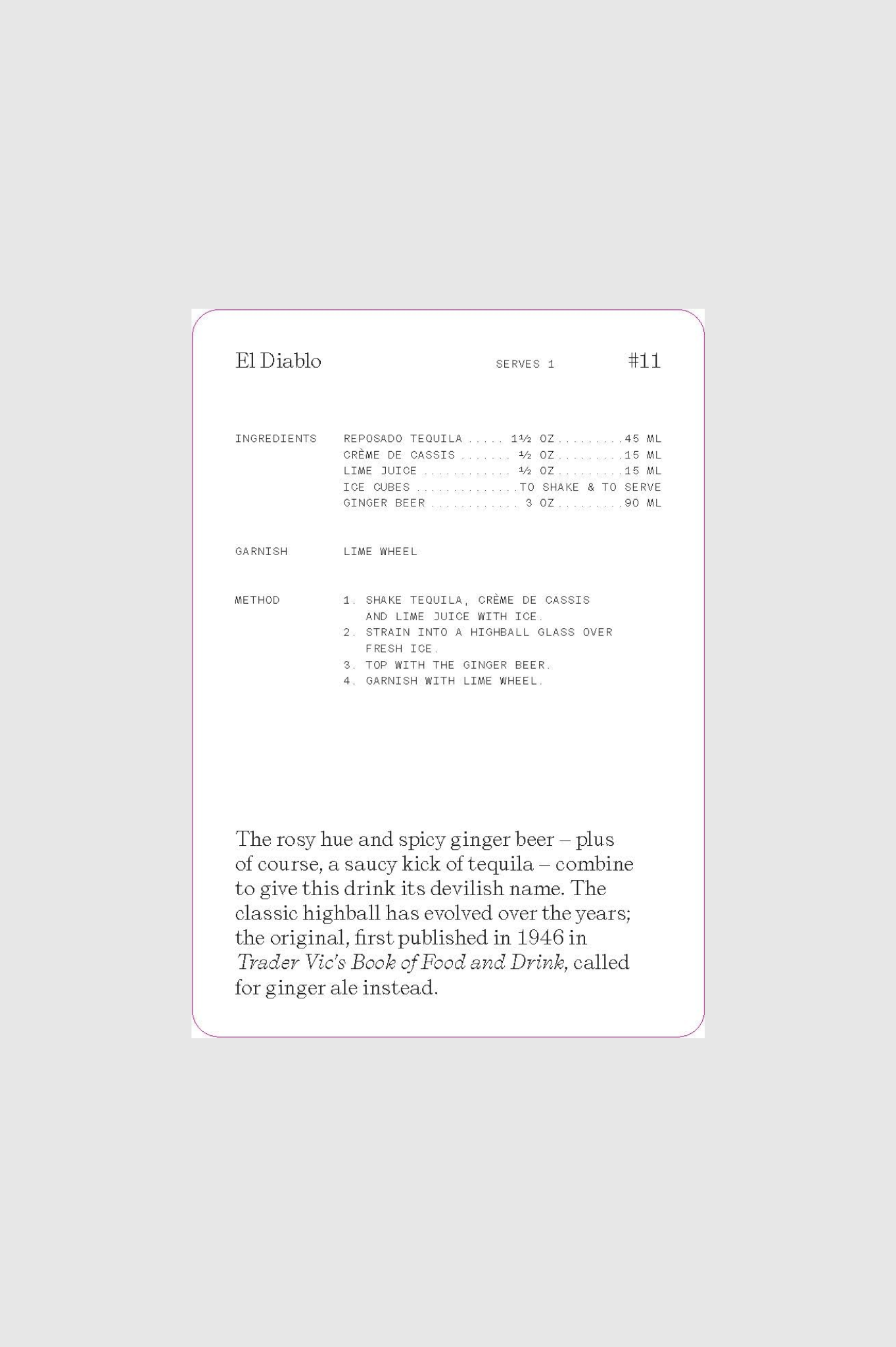 The Cocktail Cabinet: Tequila