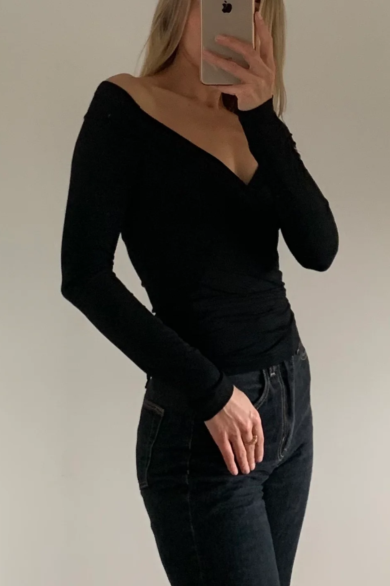 Dominique Healy - Mae Wrap - Black