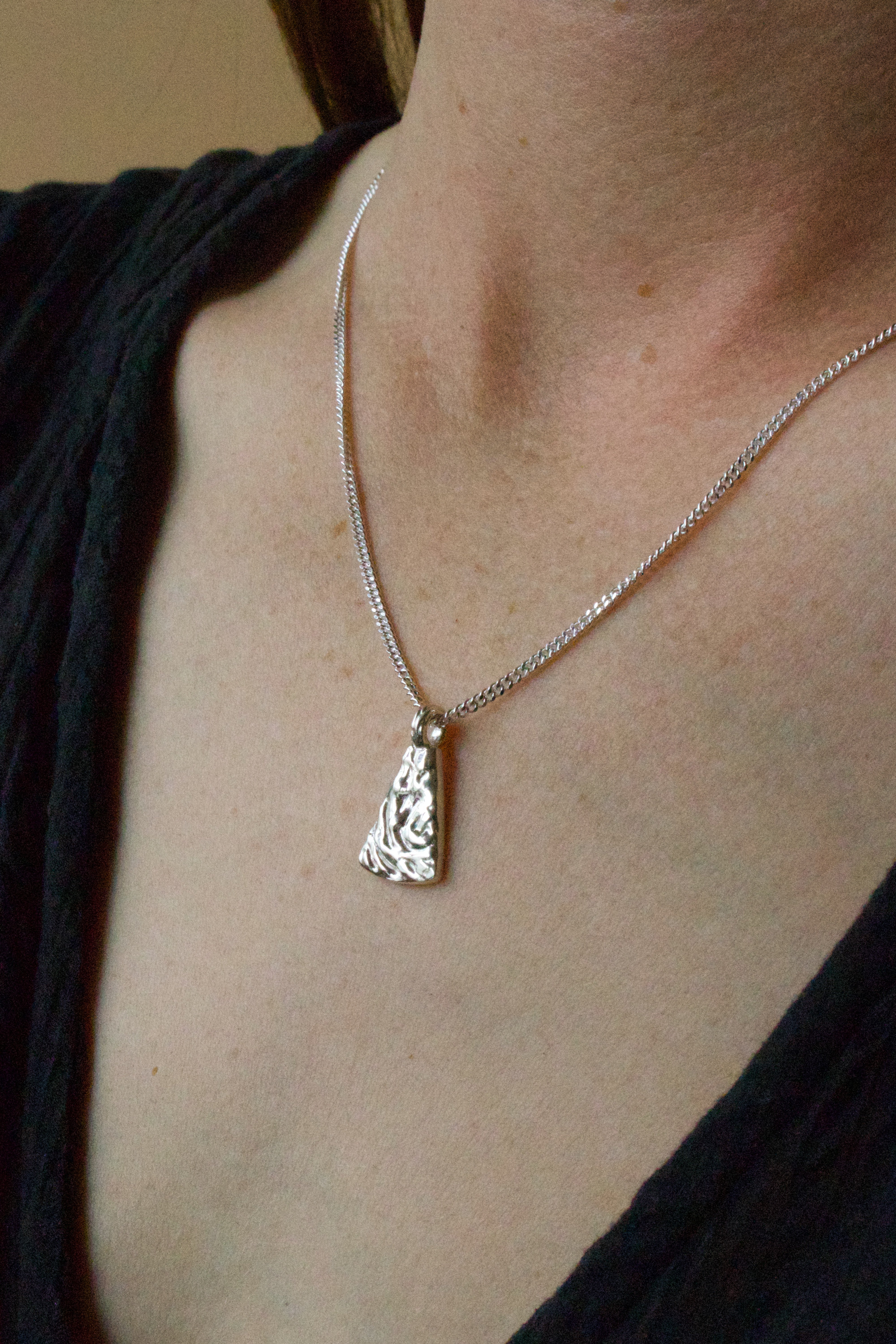 Jassher - Lapilli Pendant - Sterling Silver