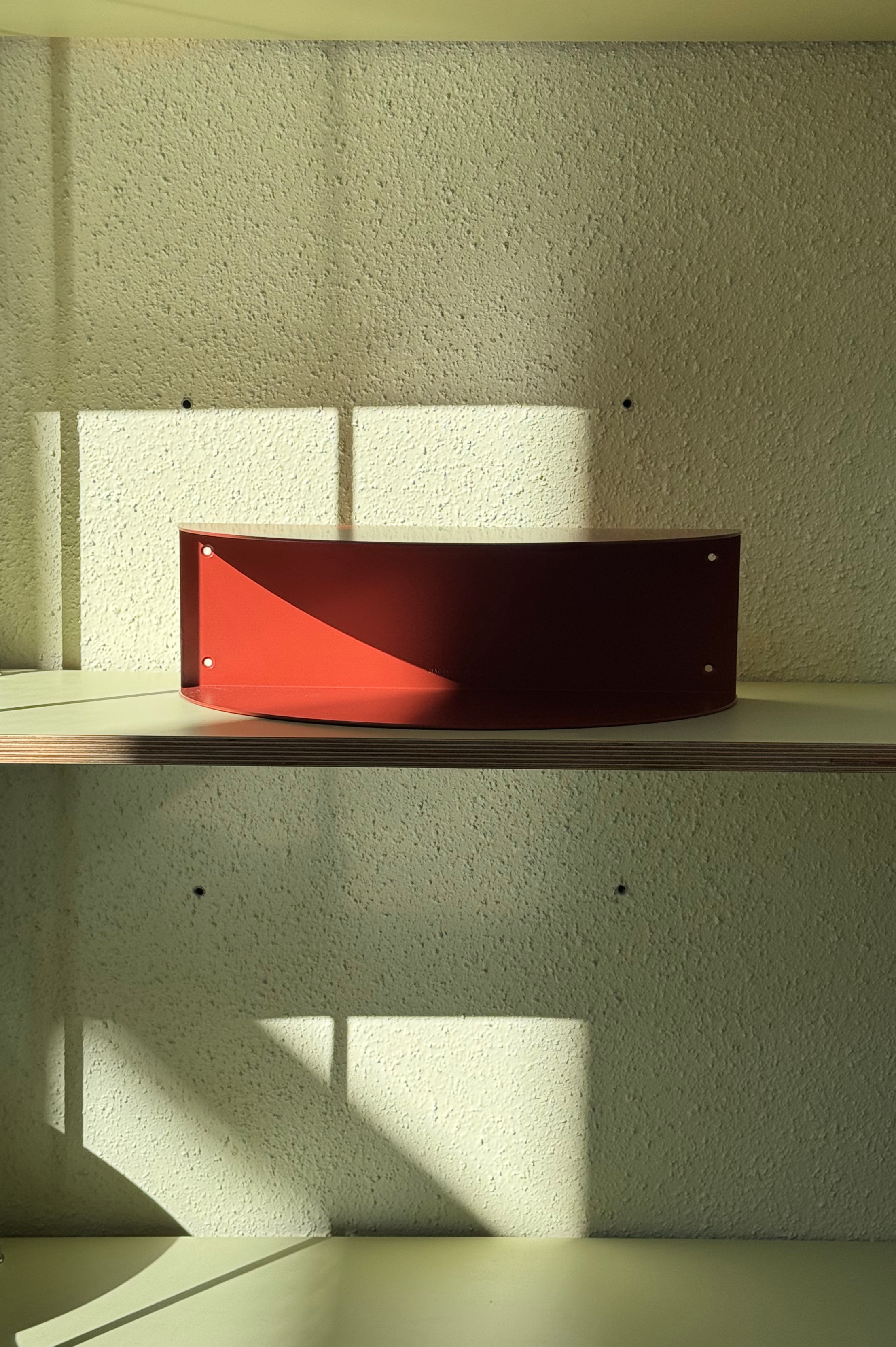 MOT X FOUND - Fold Bedside Table - Brick