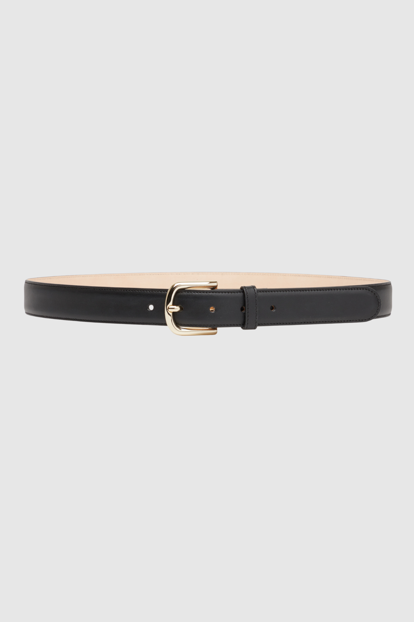 A.P.C - Ceinture Rose Belt - Gold & Black