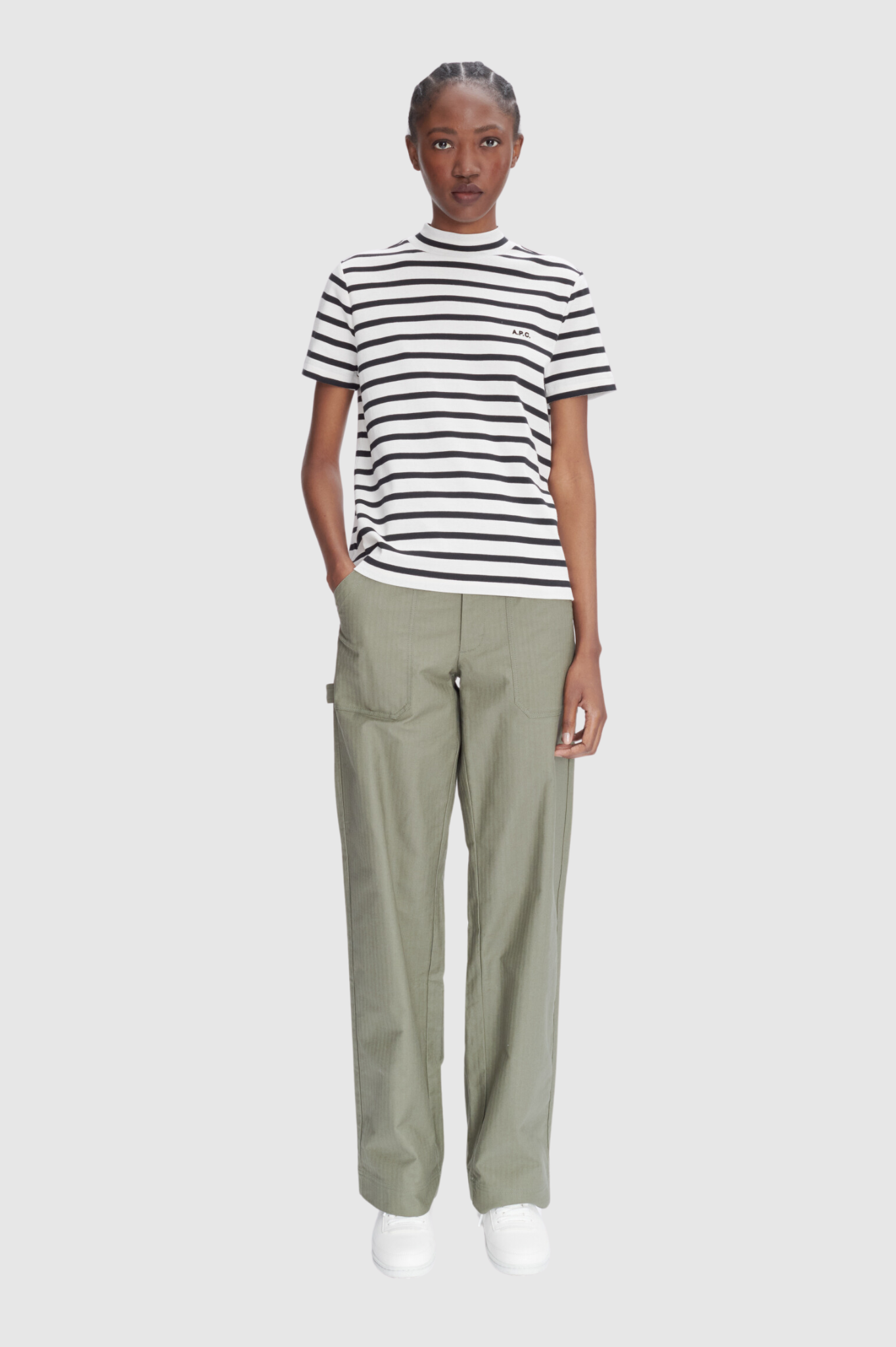 A.P.C - Caroll T-shirt - Ecru & Black