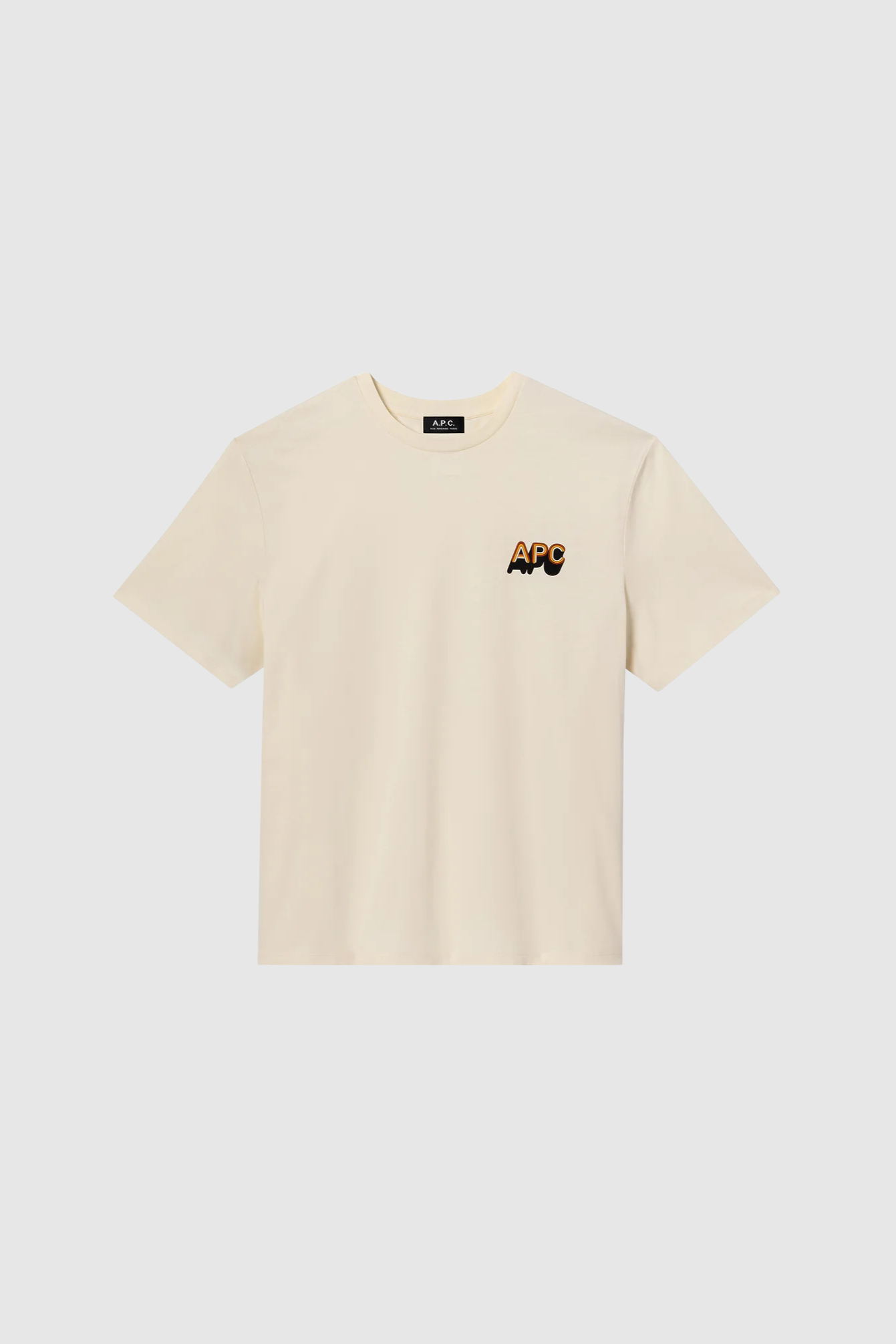A.P.C - 70's H T-Shirt - Ecru