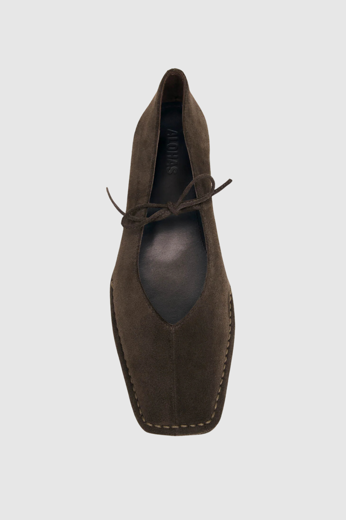 Alohas - Sway Brown Suede Ballet Flats